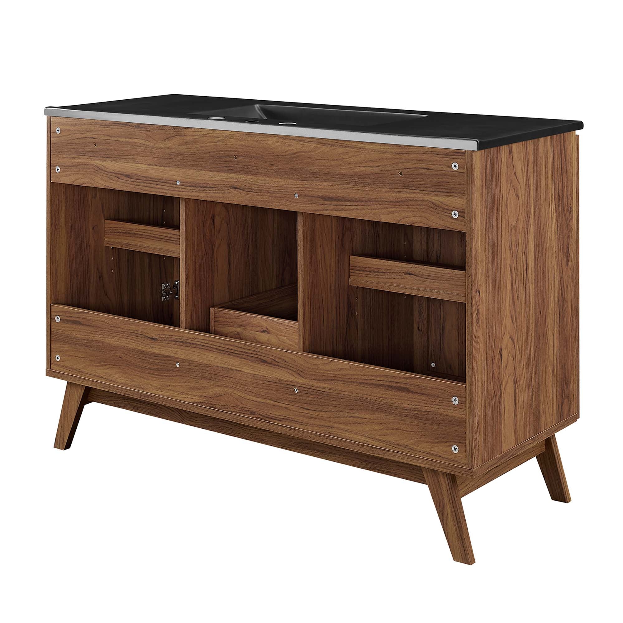 Soma Bathroom Vanity with Black Basin Included by Modway