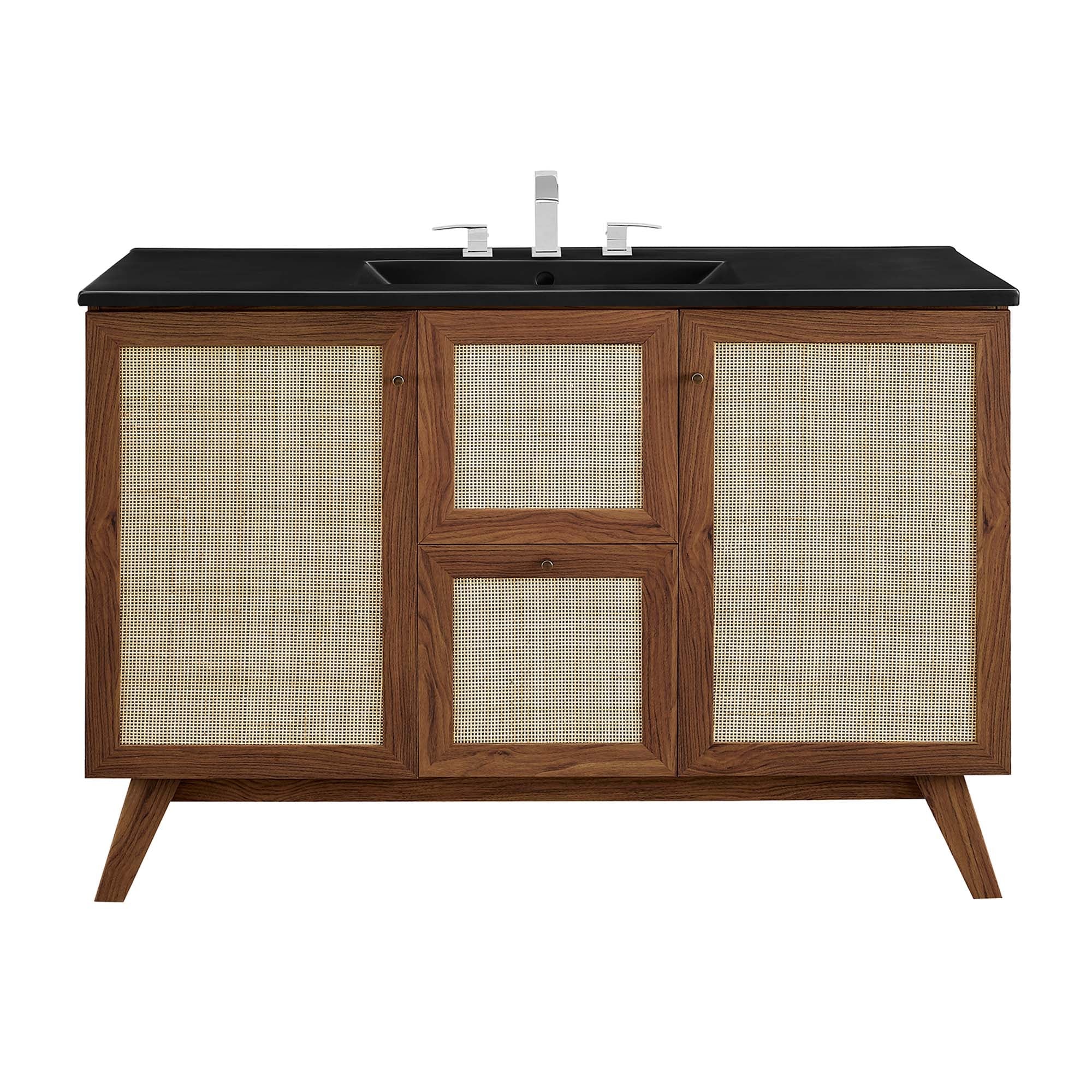 Soma Bathroom Vanity with Black Basin Included by Modway