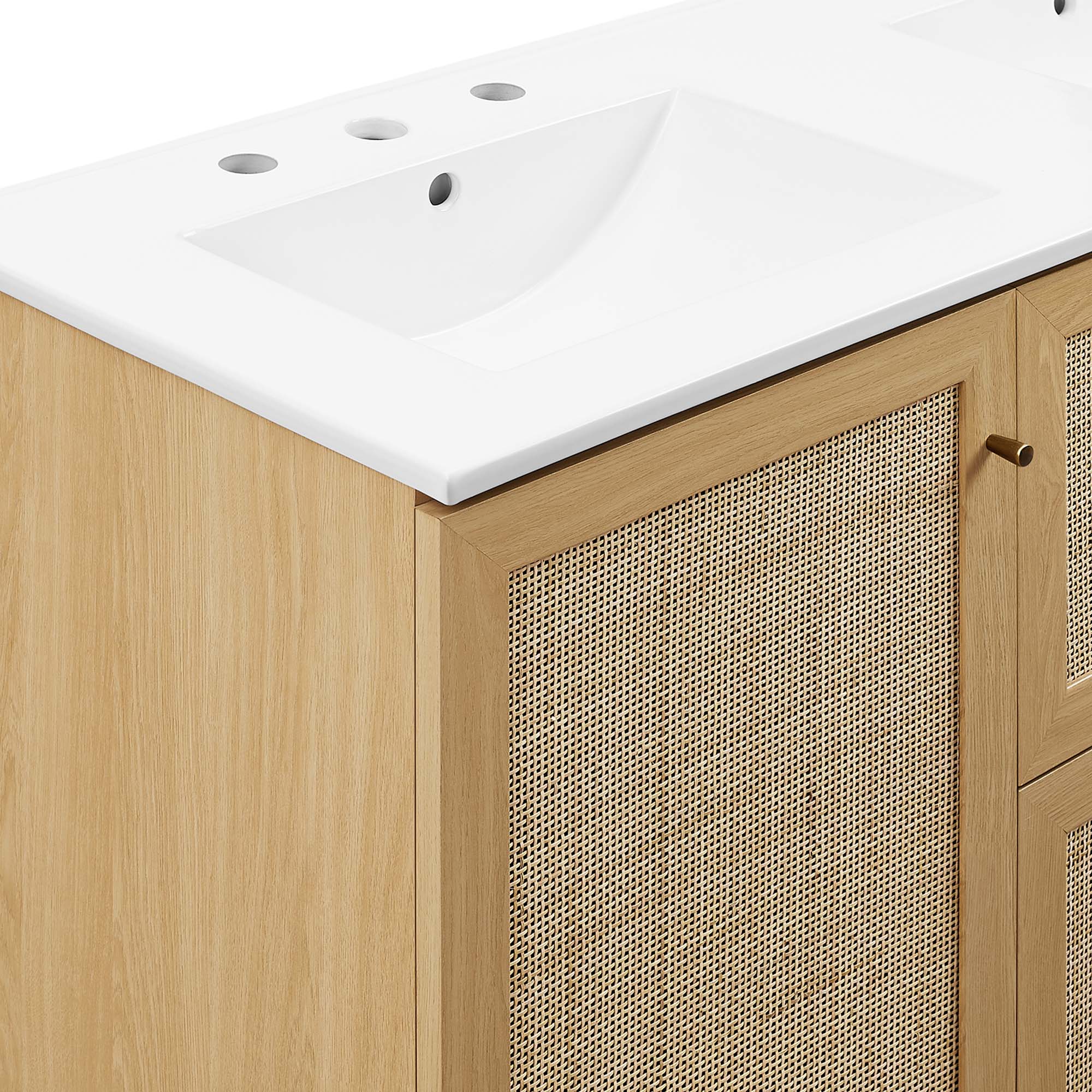 Soma Bathroom Vanity with White Basin Included by Modway