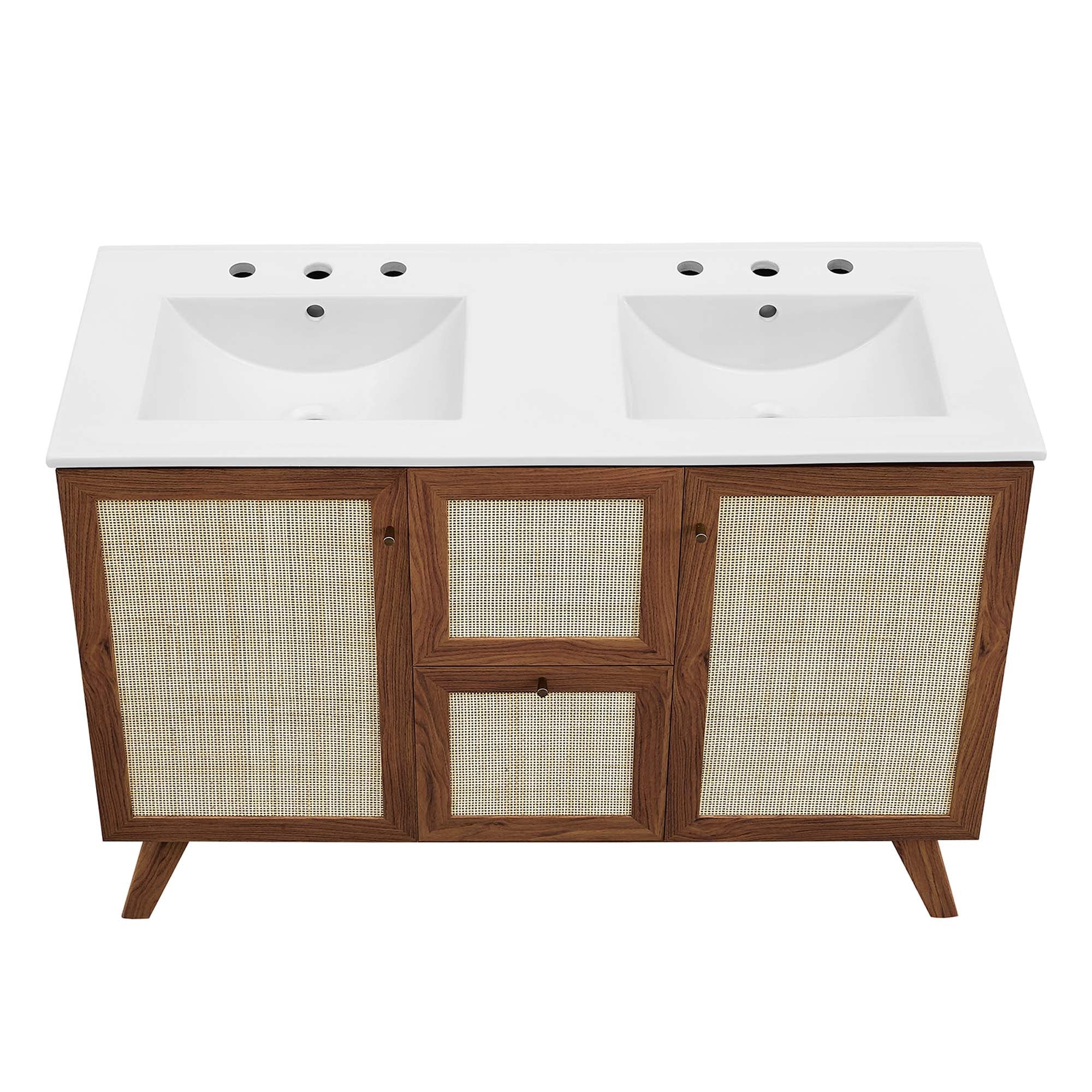 Soma Bathroom Vanity with White Basin Included by Modway