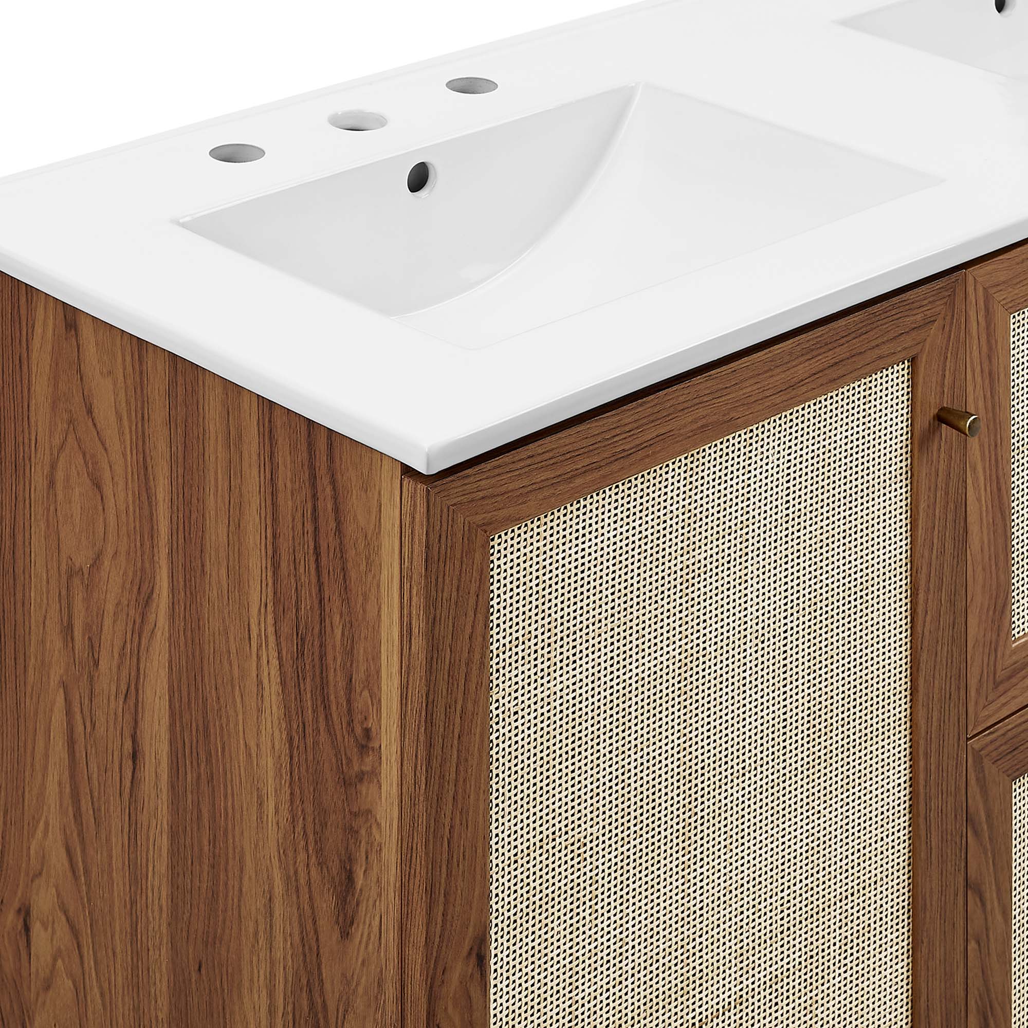 Soma Bathroom Vanity with White Basin Included by Modway