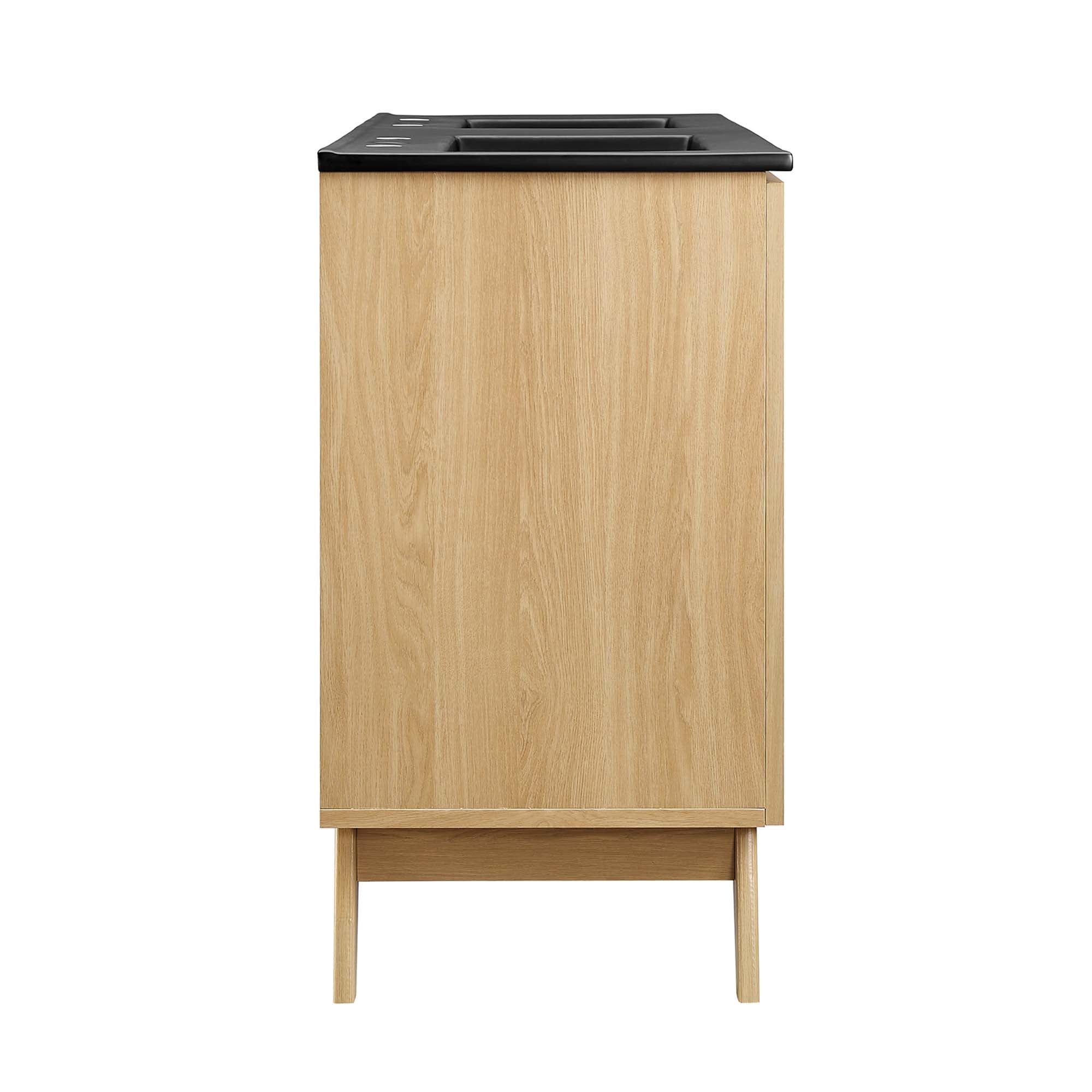 Soma Bathroom Vanity with Black Basin Included by Modway