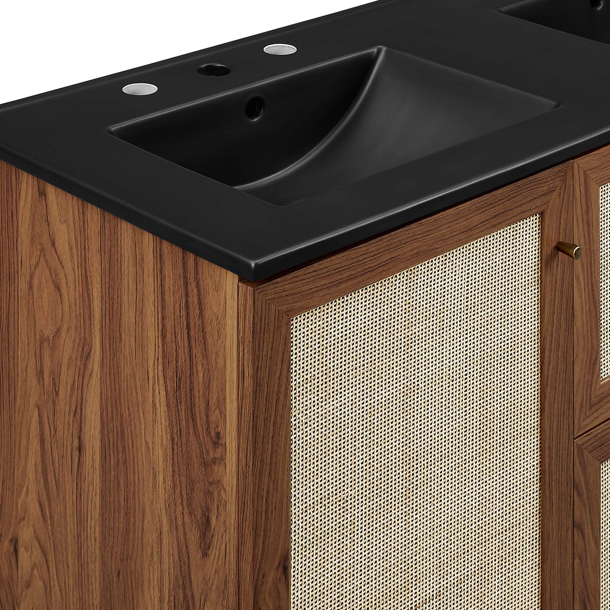 Soma Bathroom Vanity with Black Basin Included by Modway