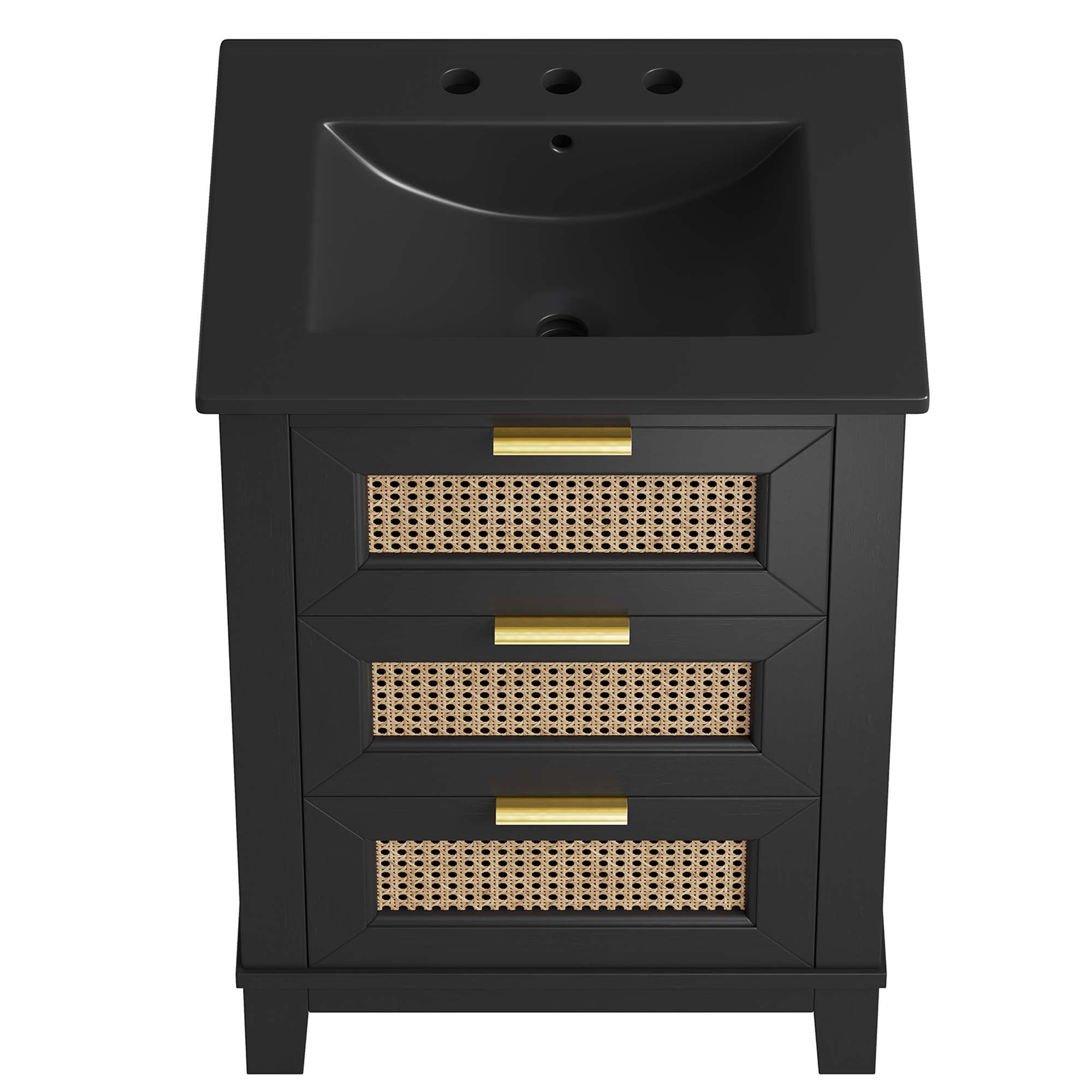 Dixie Bathroom Vanity Basin Included by Modway