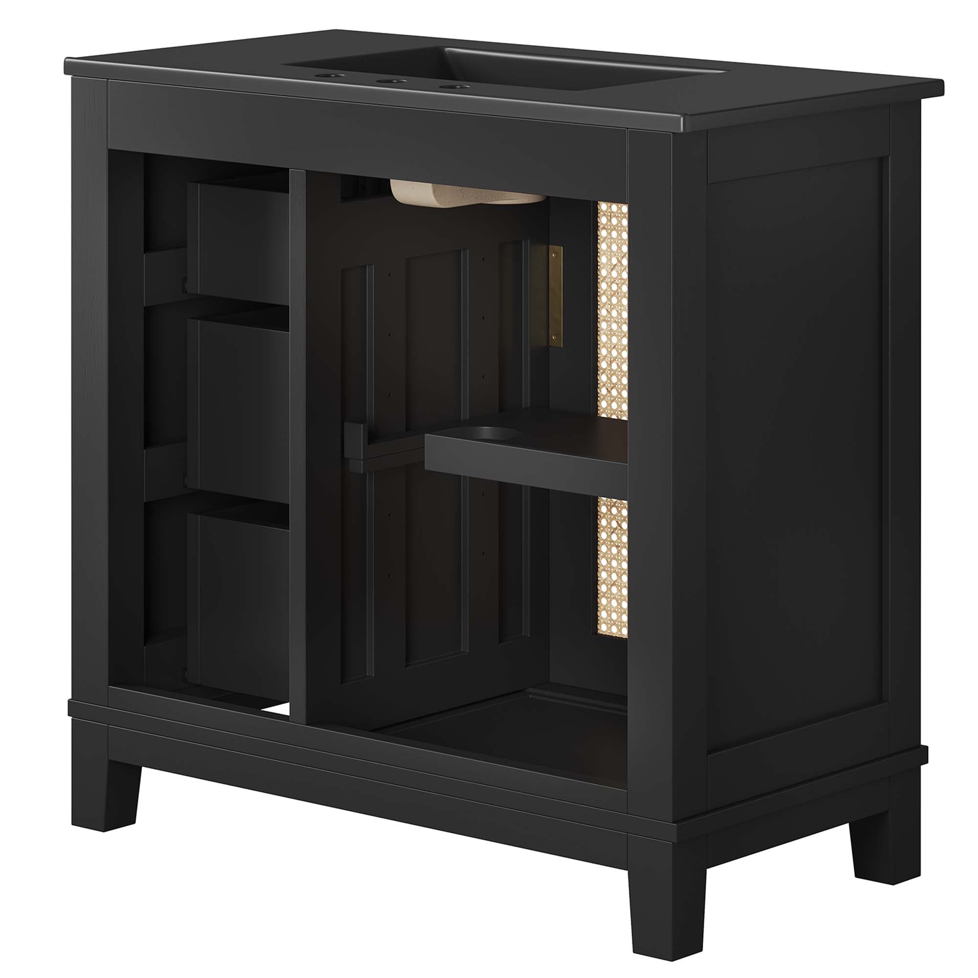 Dixie Bathroom Vanity Basin Included by Modway