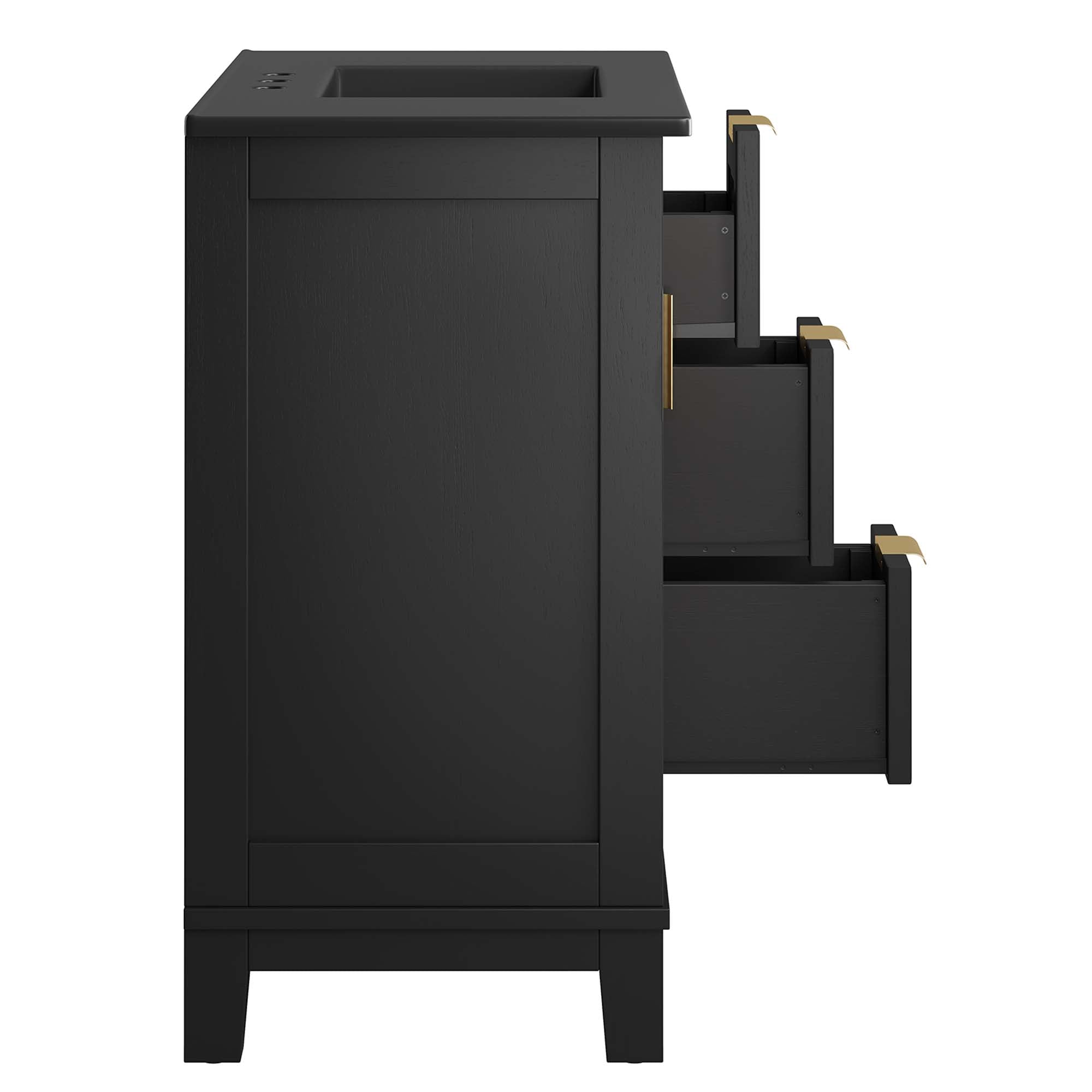Dixie Bathroom Vanity Basin Included by Modway
