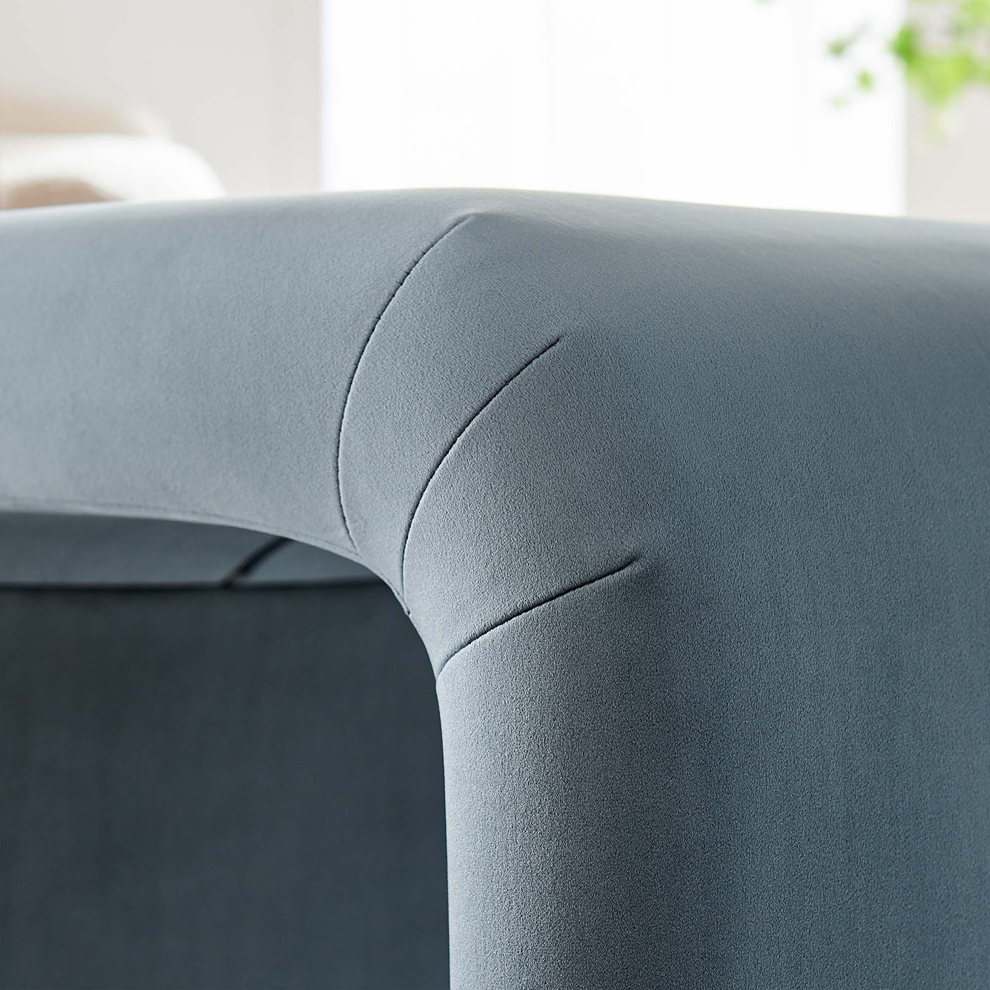 Koda Performance Velvet Waterfall Stool by Modway