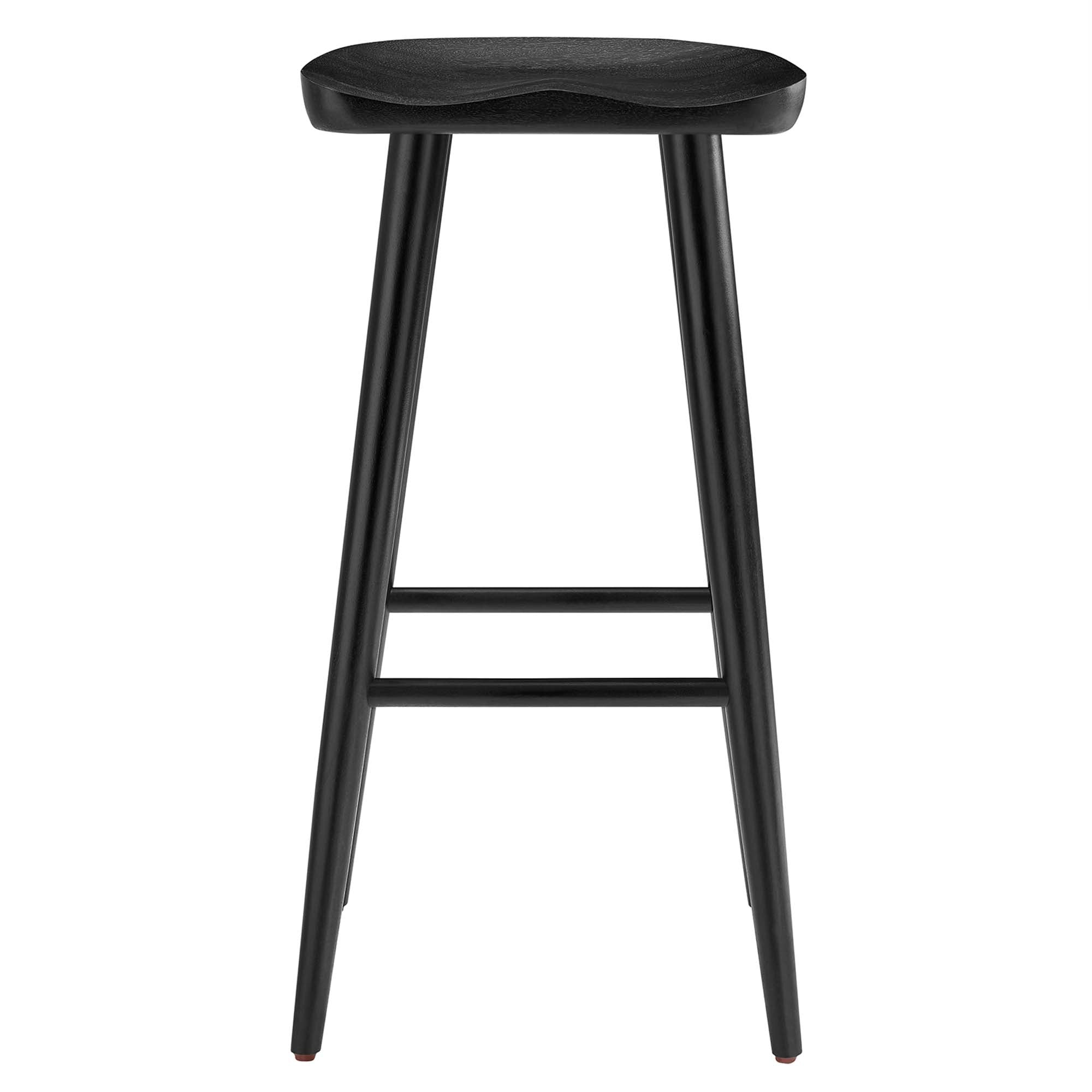 Saville Backless Wood Bar Stools - Set of 2 by Modway