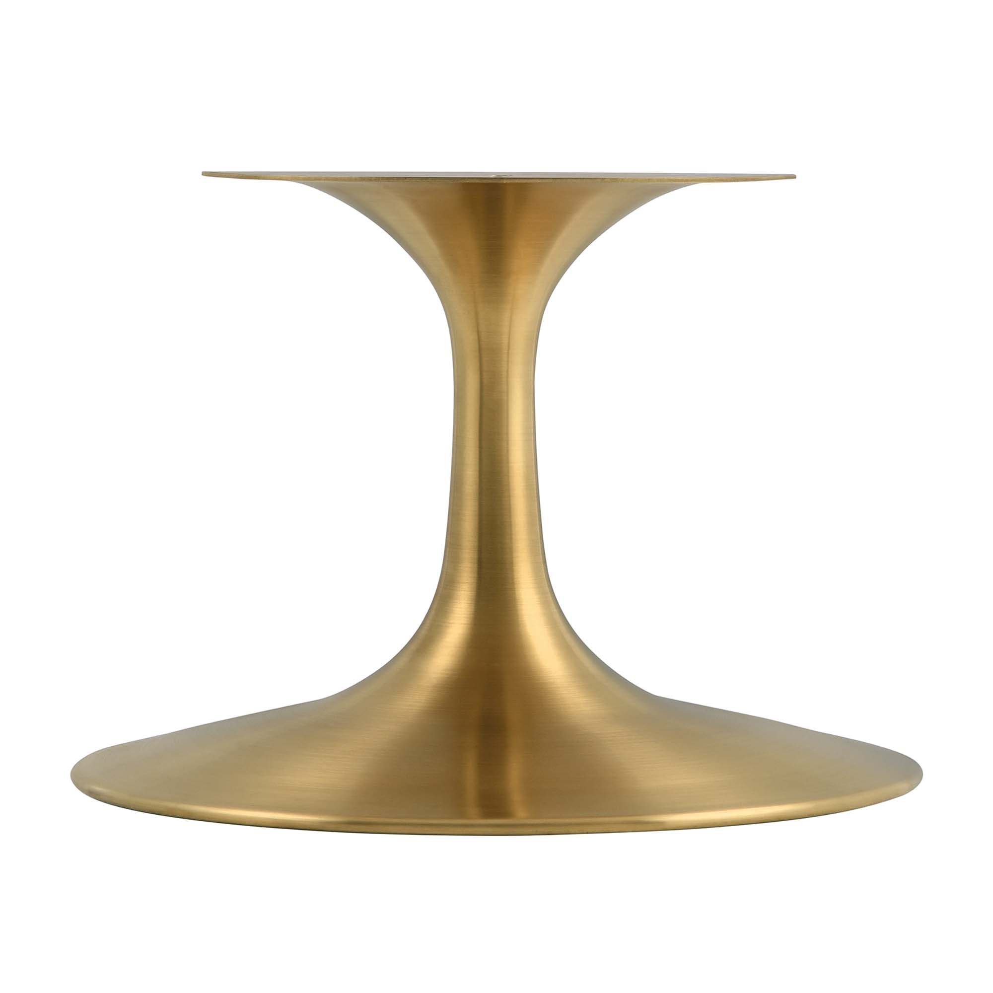 Lippa Round Artificial Travertine Coffee Table by Modway