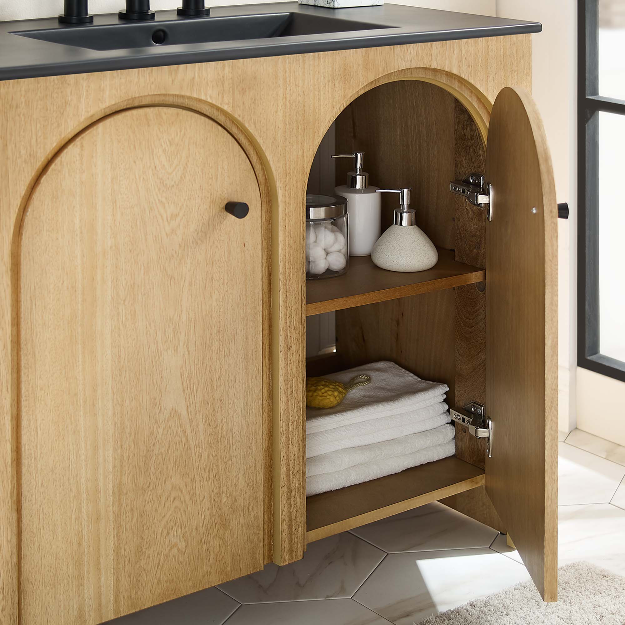 Appia Bathroom Vanity Basin Included by Modway