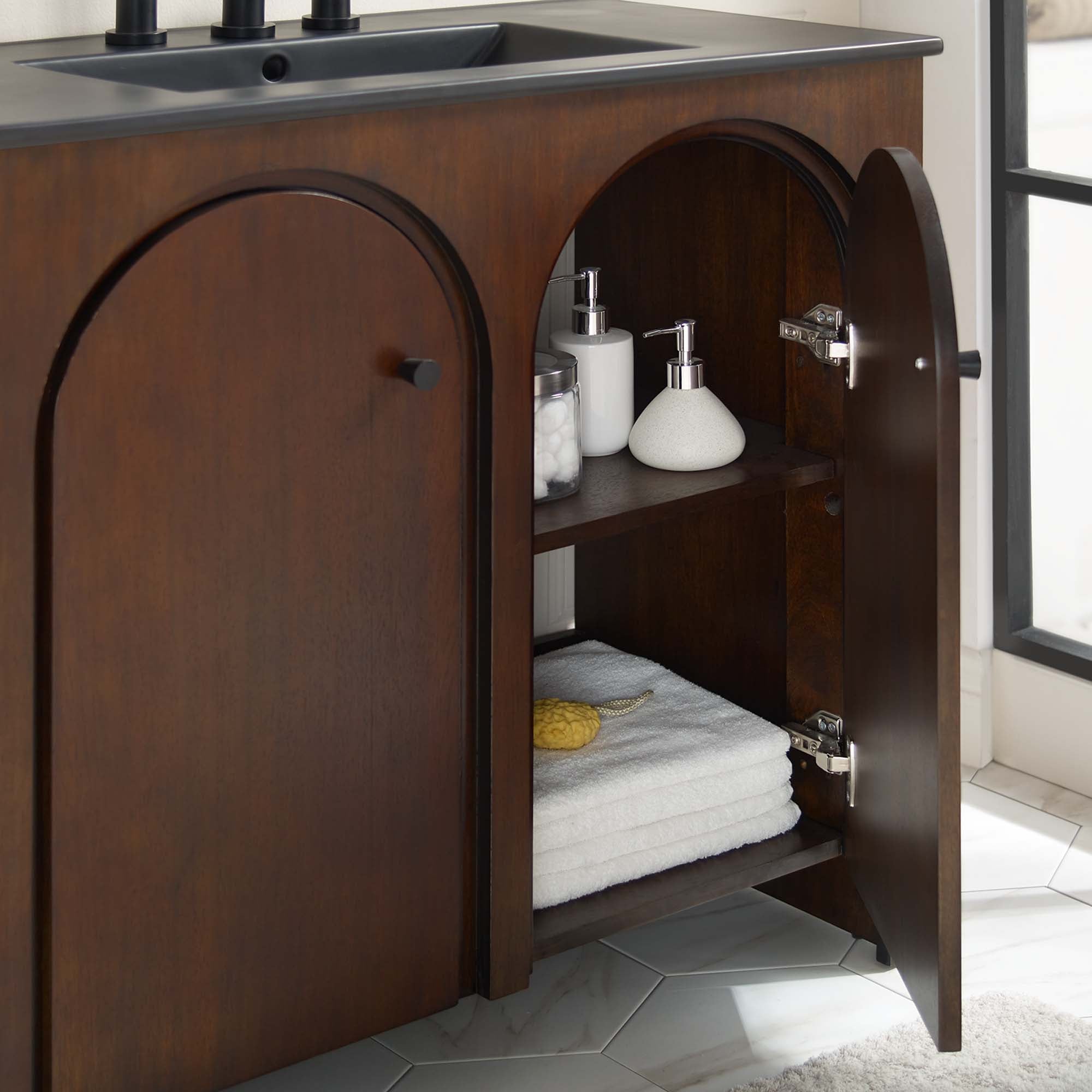 Appia Bathroom Vanity Basin Included by Modway