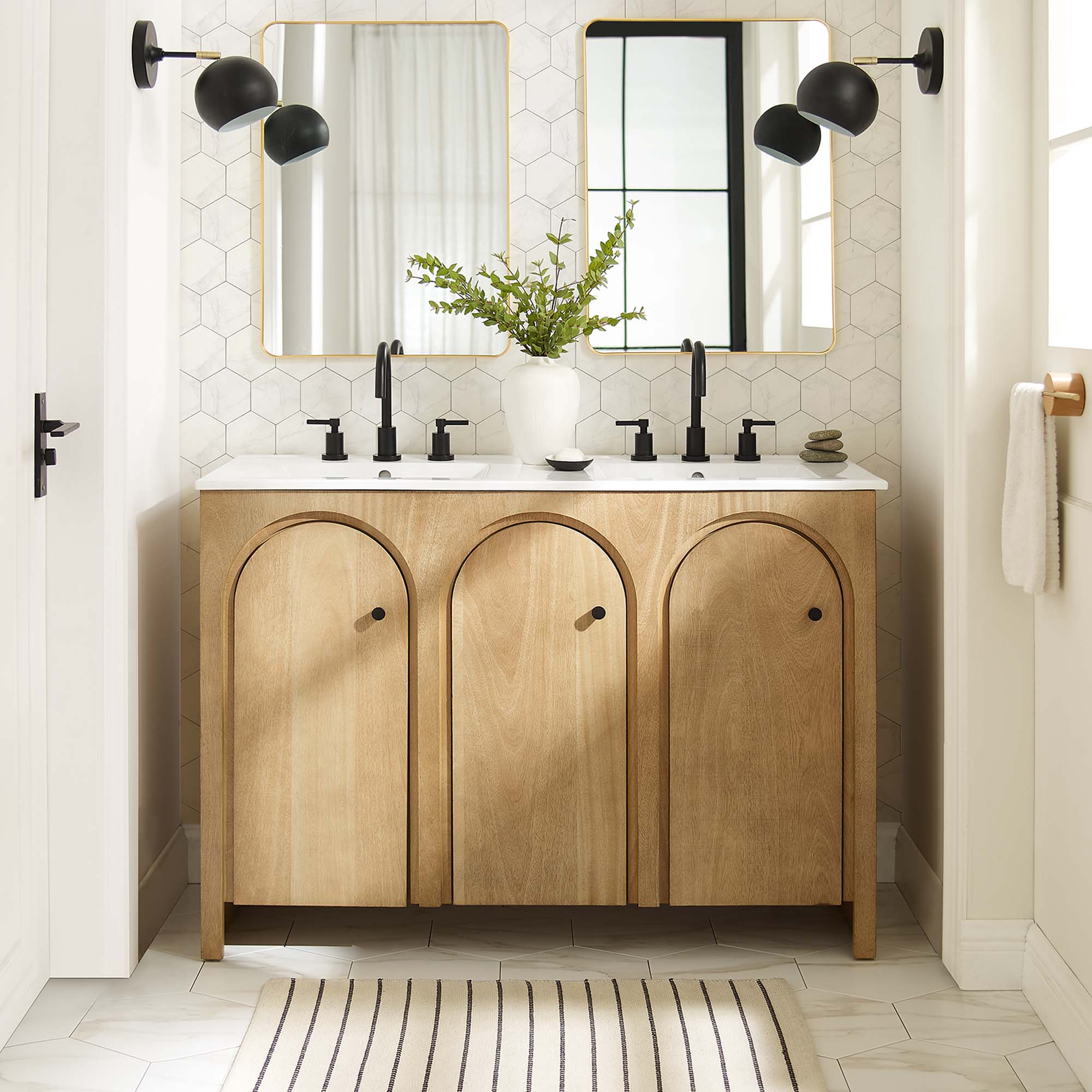 Appia Bathroom Vanity Basin Included by Modway