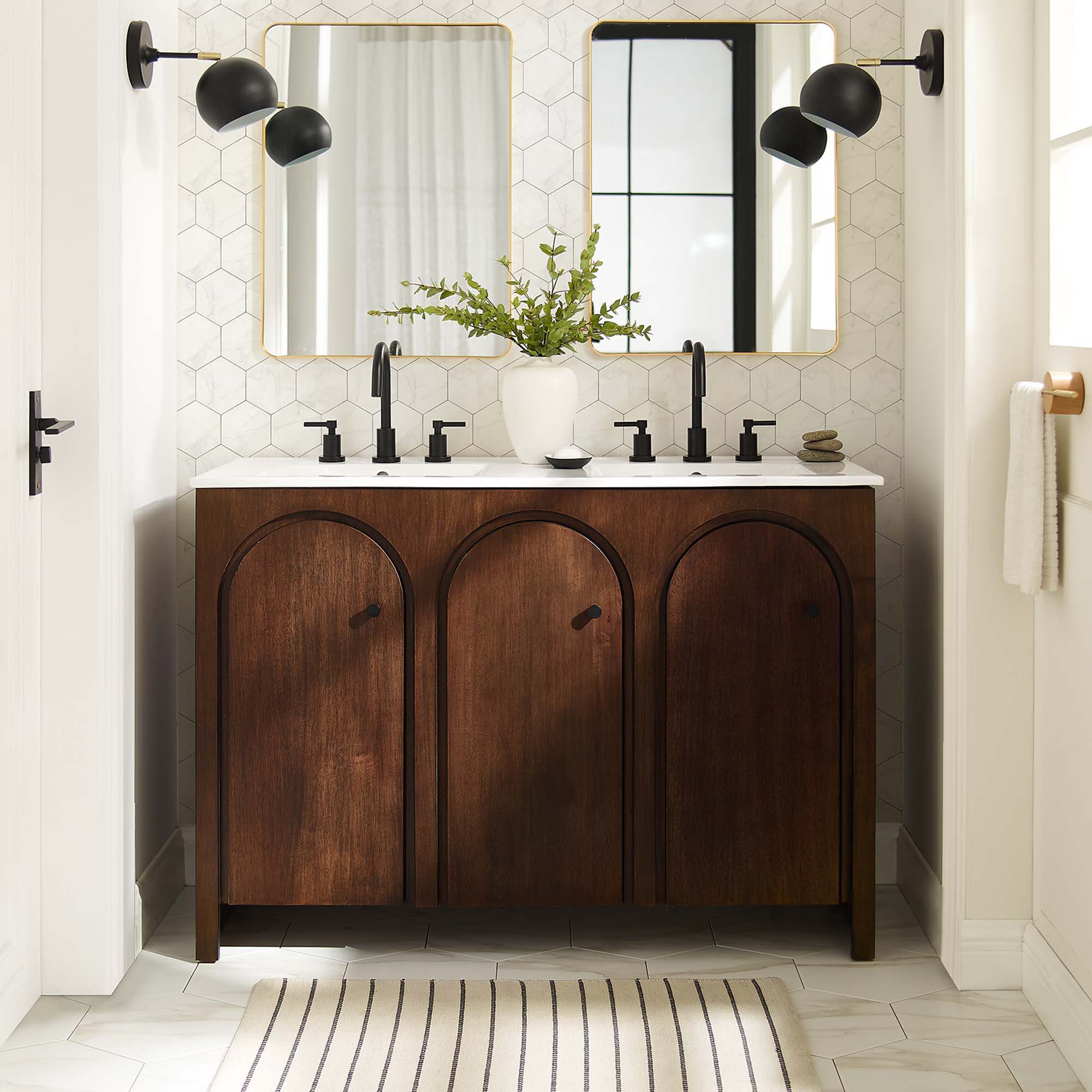 Appia Bathroom Vanity Basin Included by Modway
