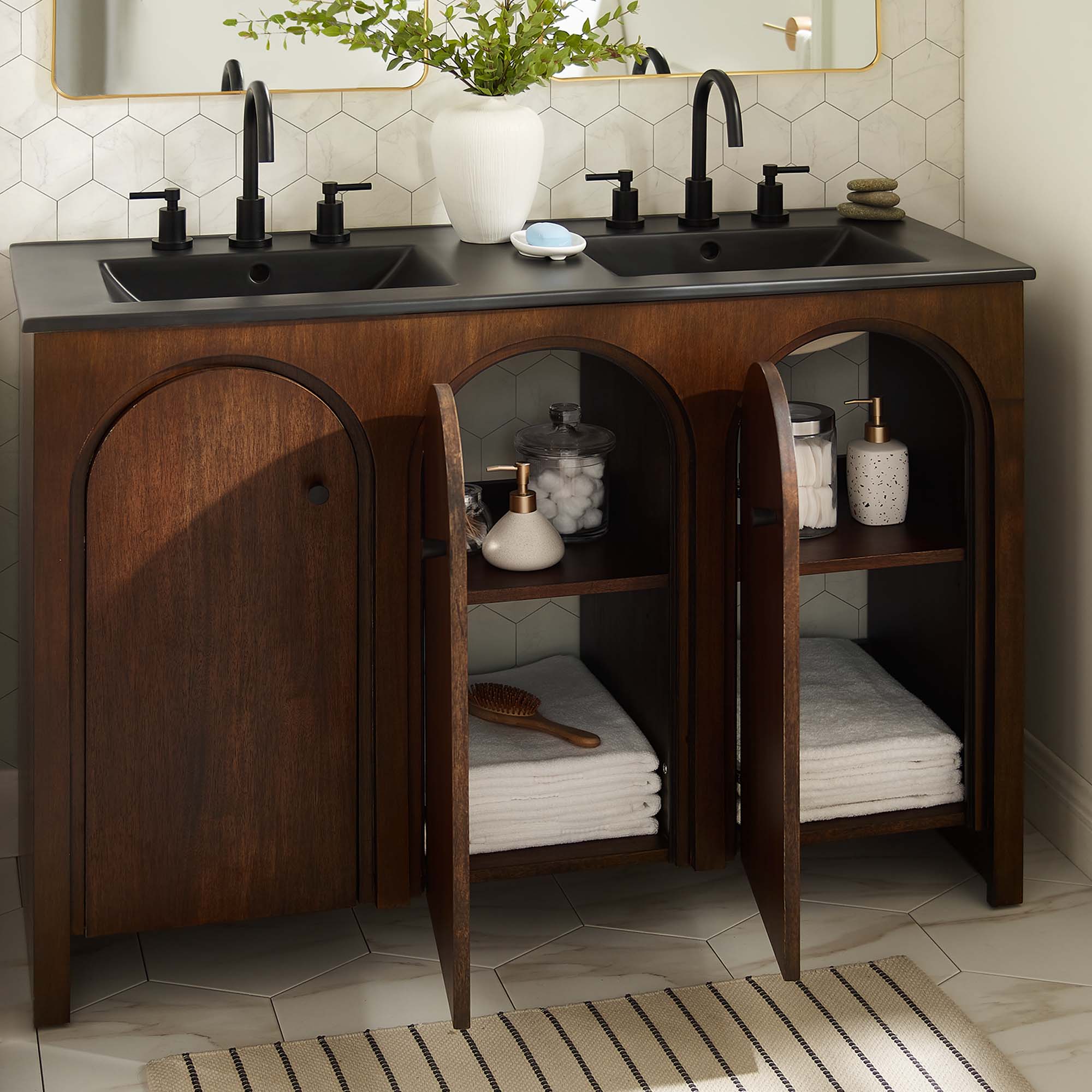Appia Bathroom Vanity Basin Included by Modway