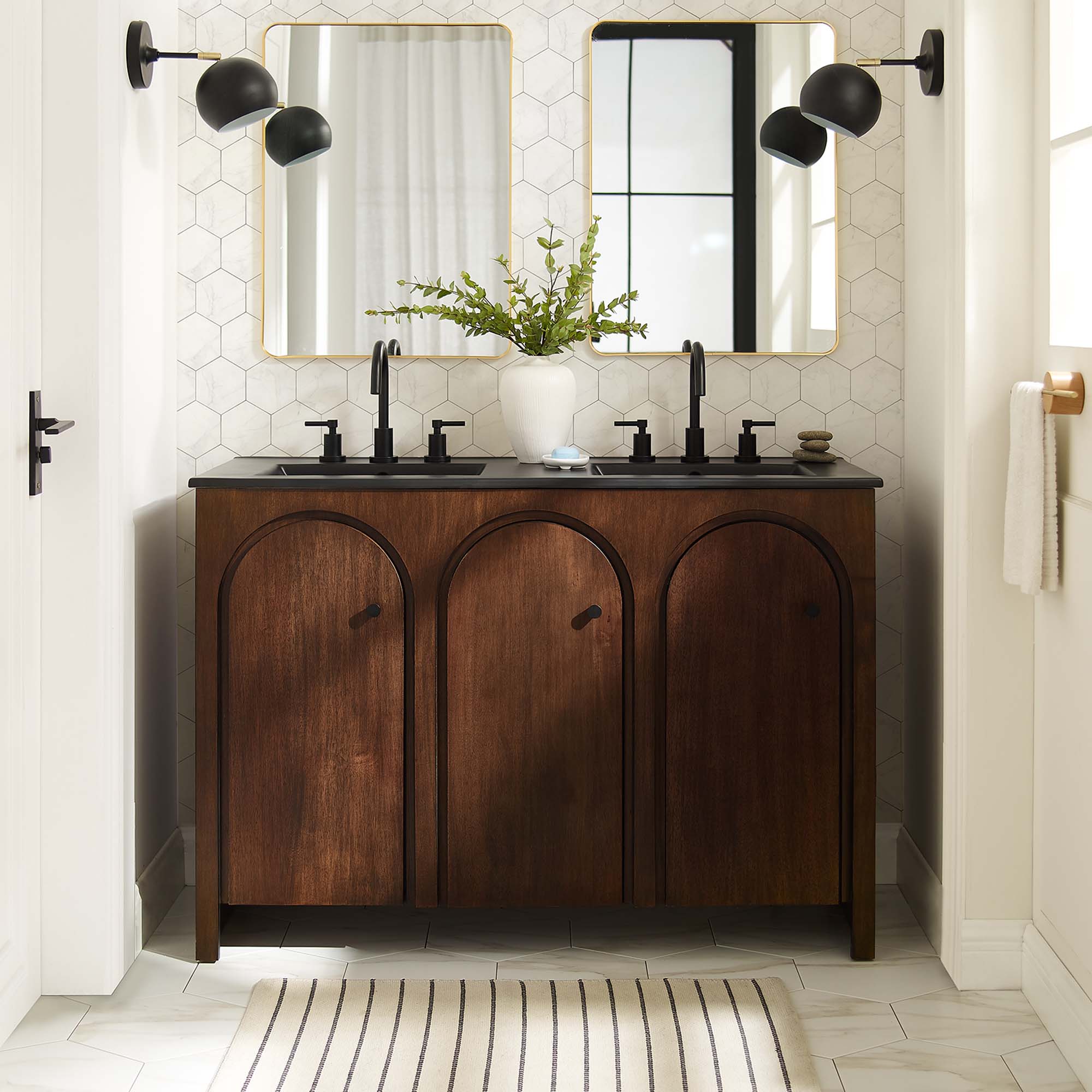 Appia Bathroom Vanity Basin Included by Modway
