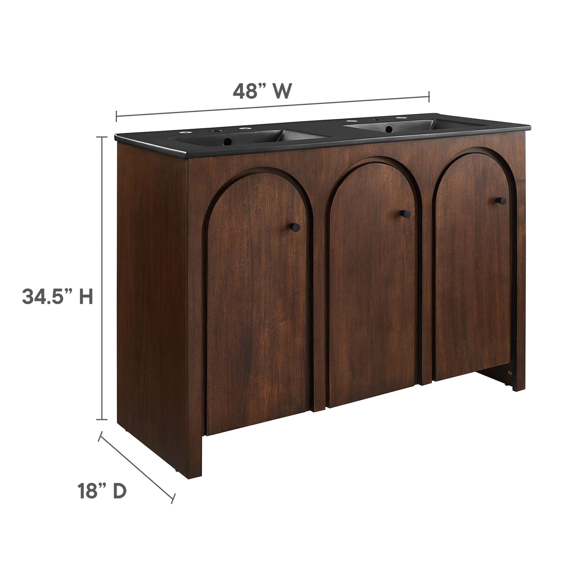 Appia Bathroom Vanity Basin Included by Modway