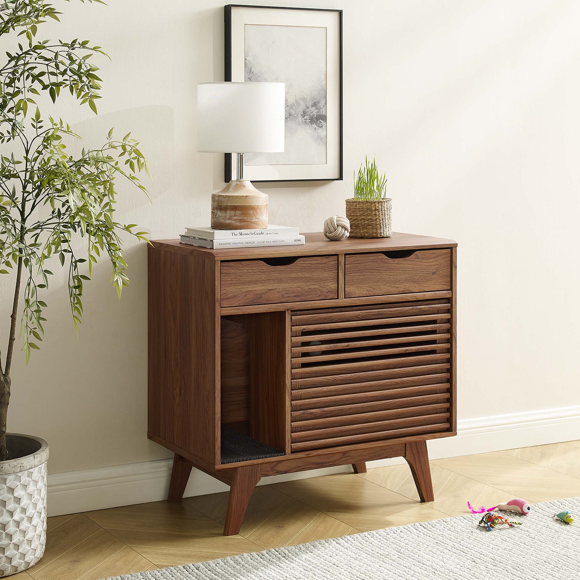 Render Cat Cabinet by Modway