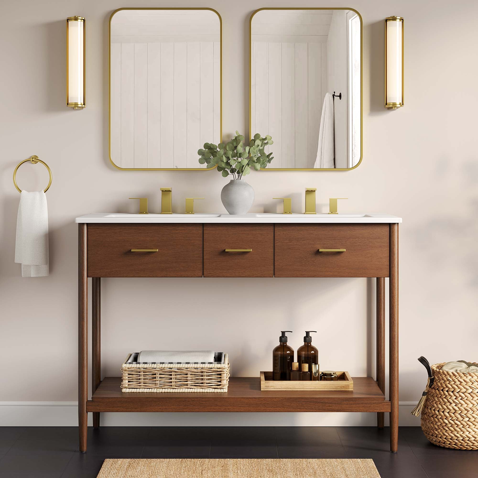 Zaire Bathroom Vanity Basin Included by Modway