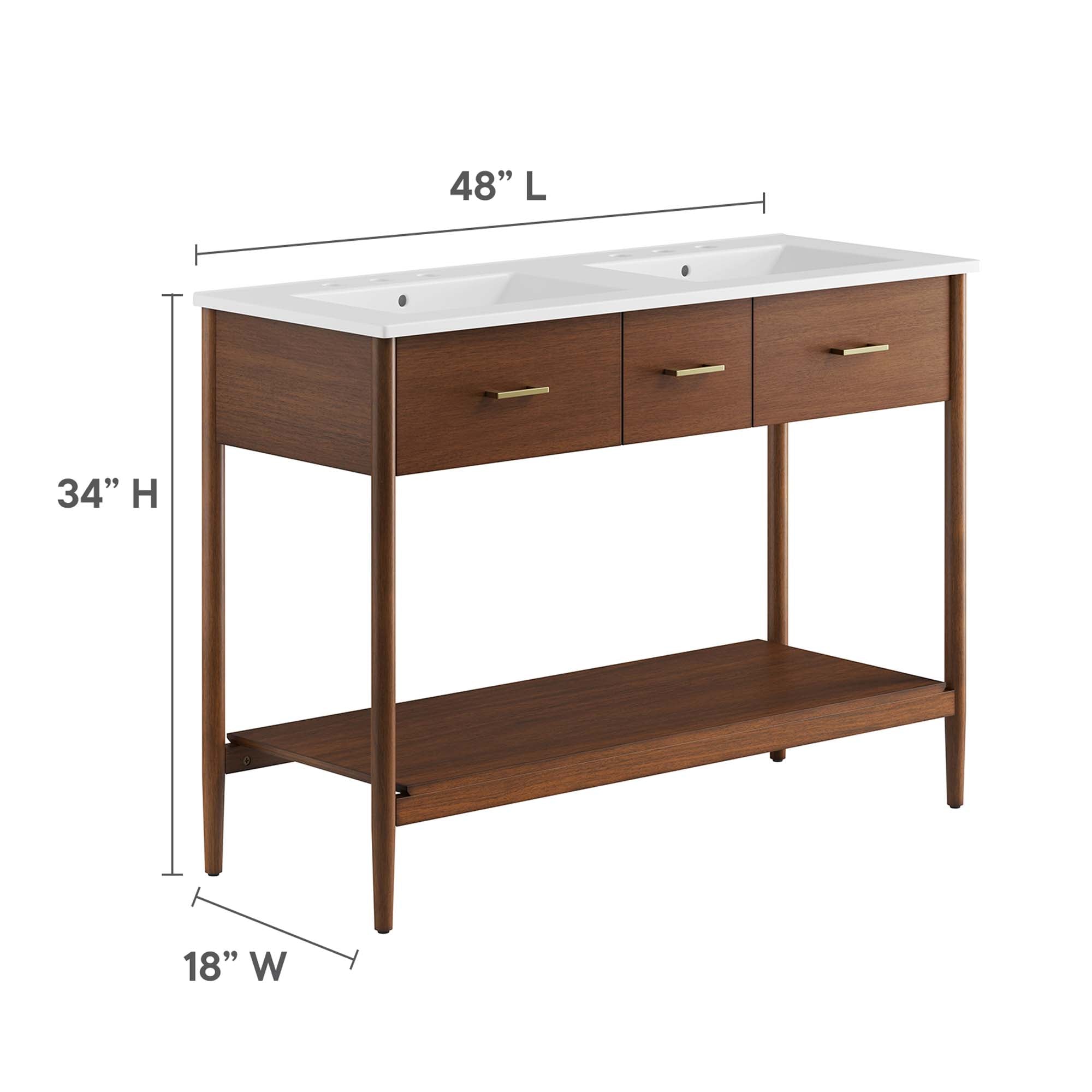 Zaire Bathroom Vanity Basin Included by Modway