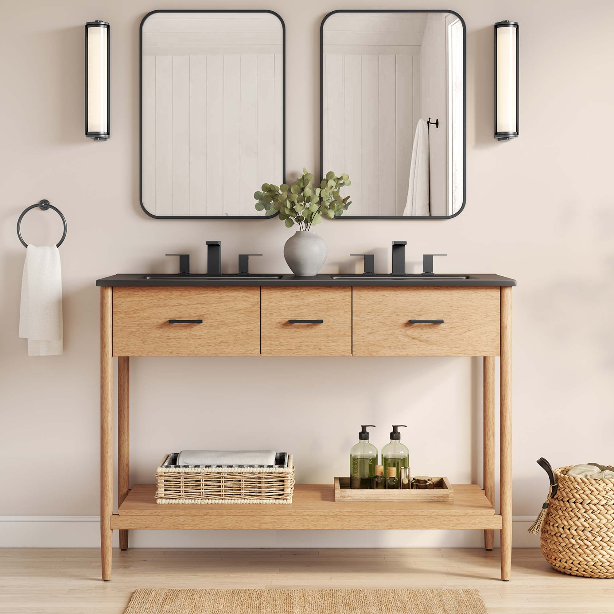 Zaire Bathroom Vanity Basin Included by Modway