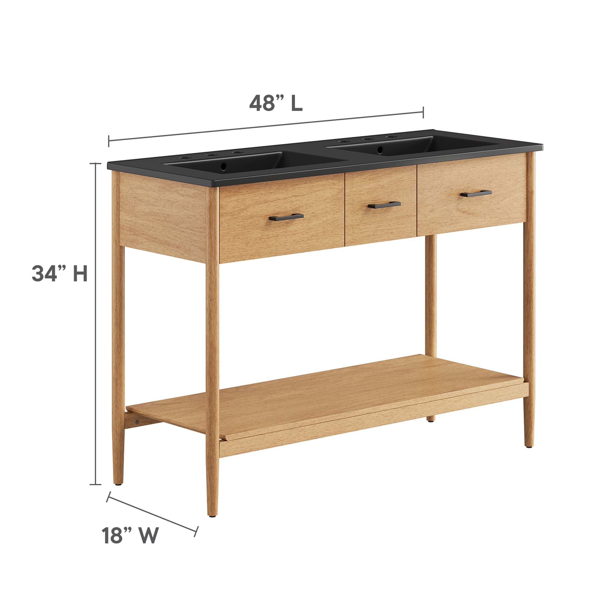Zaire Bathroom Vanity Basin Included by Modway