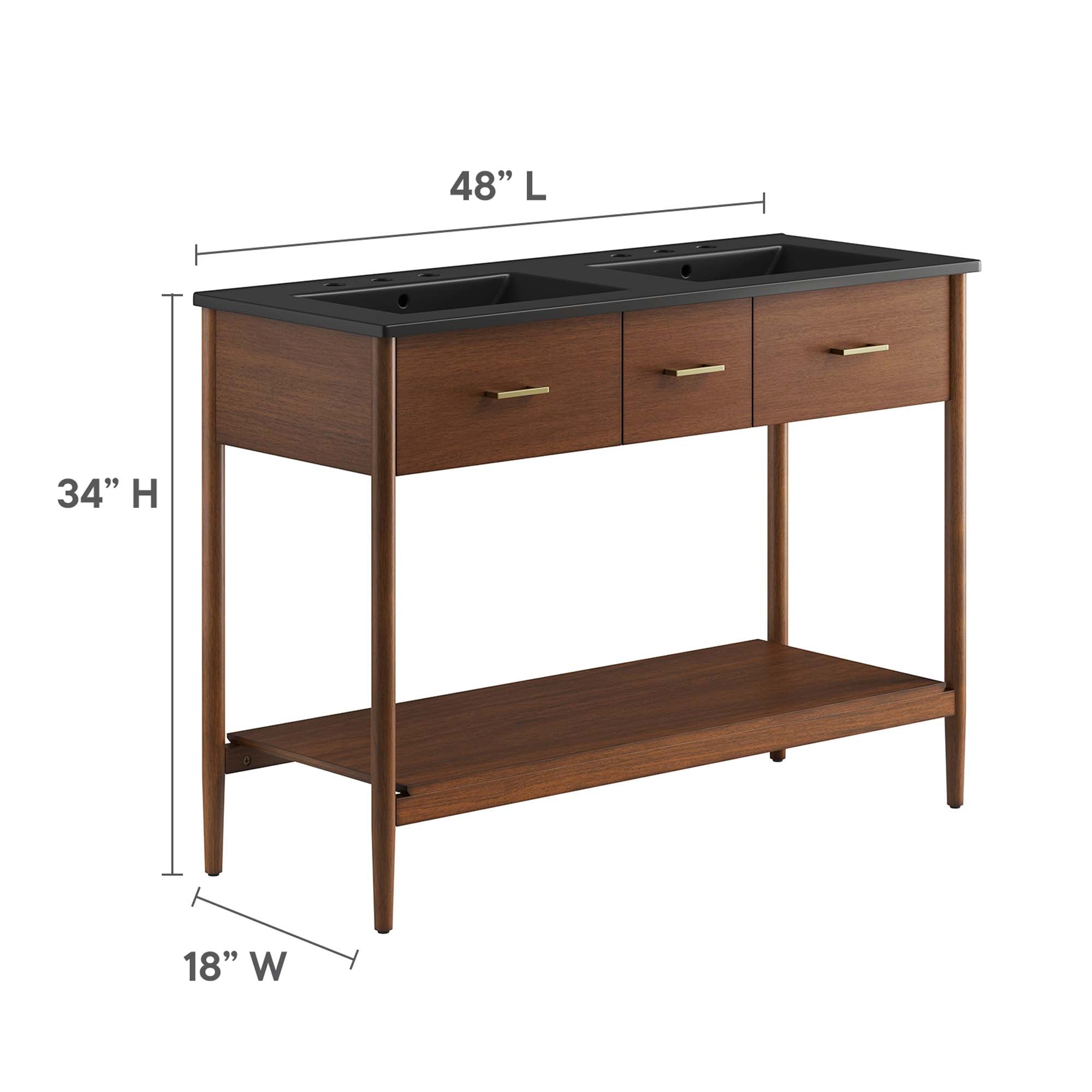 Zaire Bathroom Vanity Basin Included by Modway