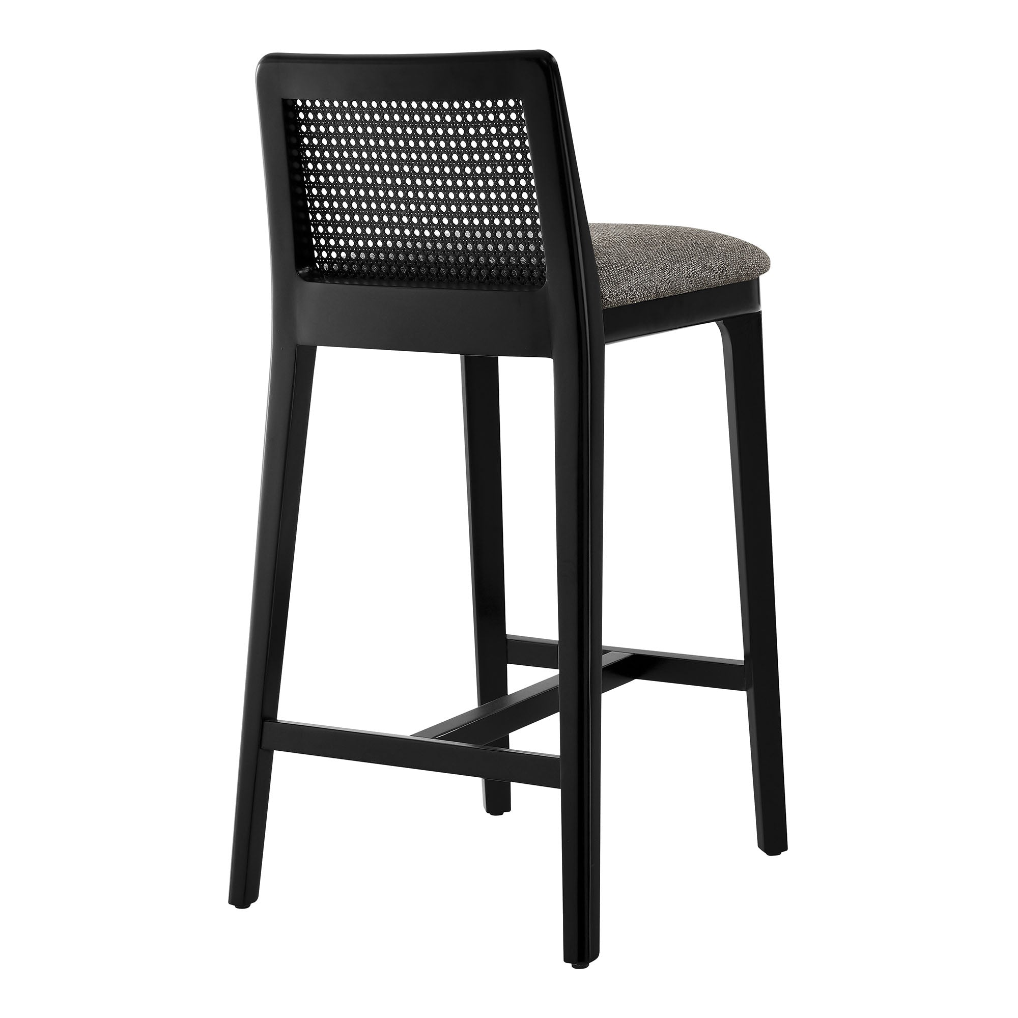 Monarch Beech Wood and Rattan Counter Stool by Modway