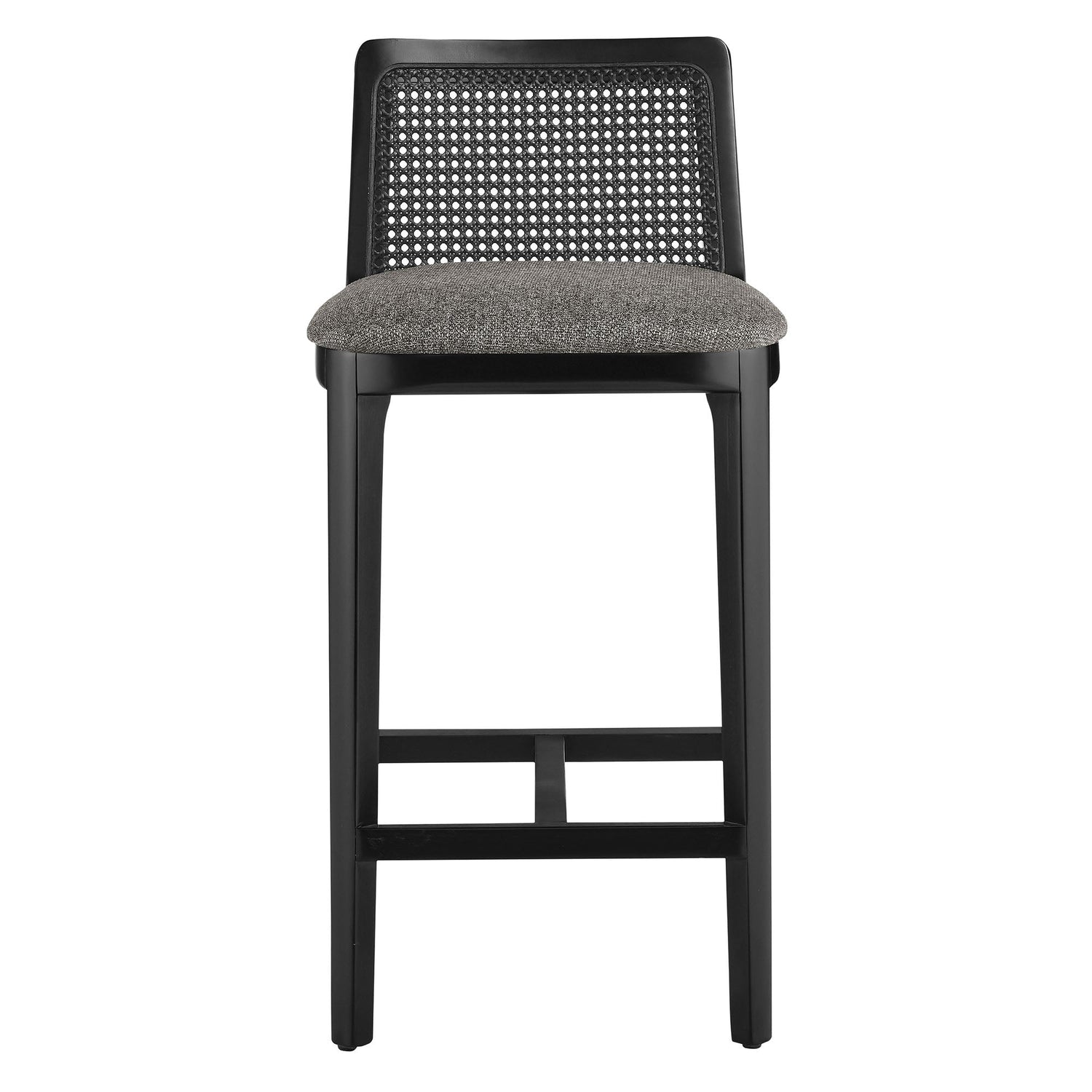 Monarch Beech Wood and Rattan Counter Stool by Modway