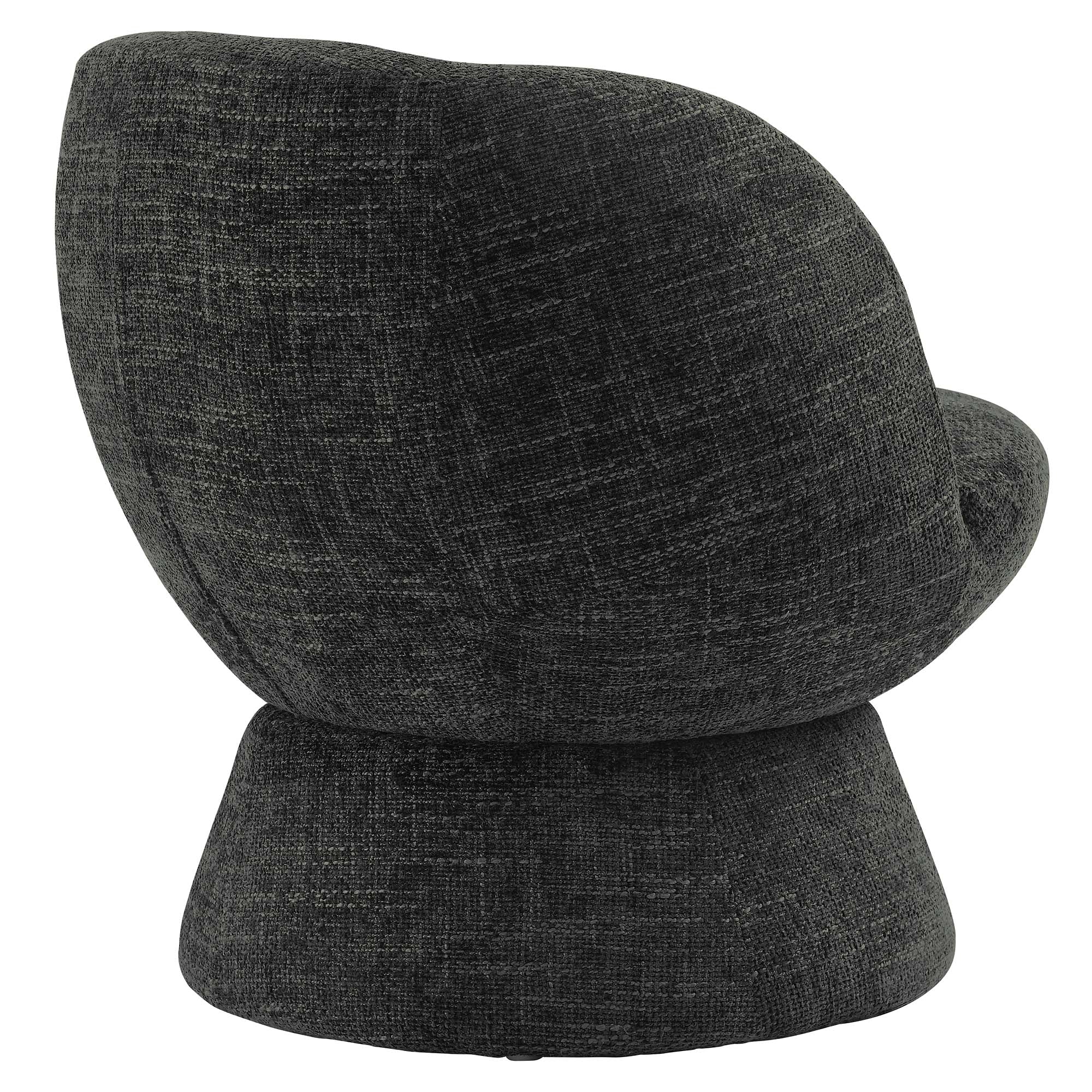 Vesta Chenille Fabric Upholstered Swivel Chair