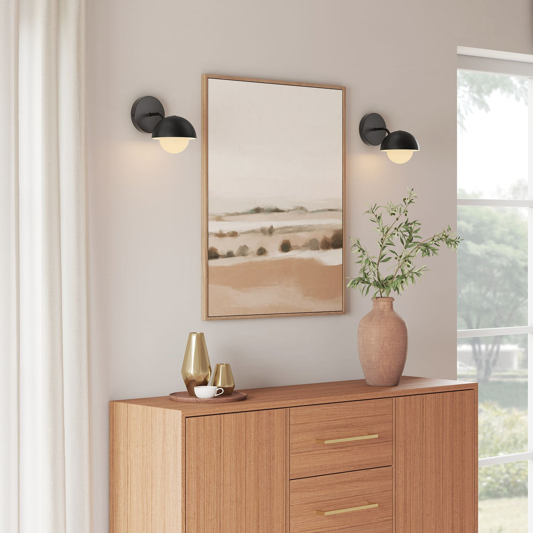 Eclipse Globe Wall Sconce by Modway