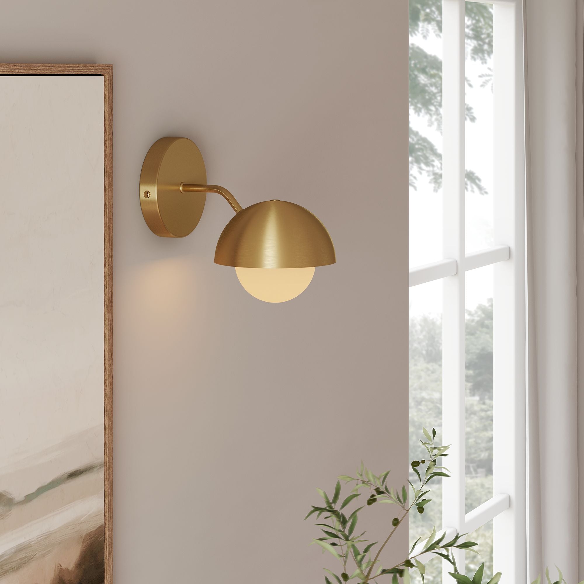 Eclipse Globe Wall Sconce by Modway