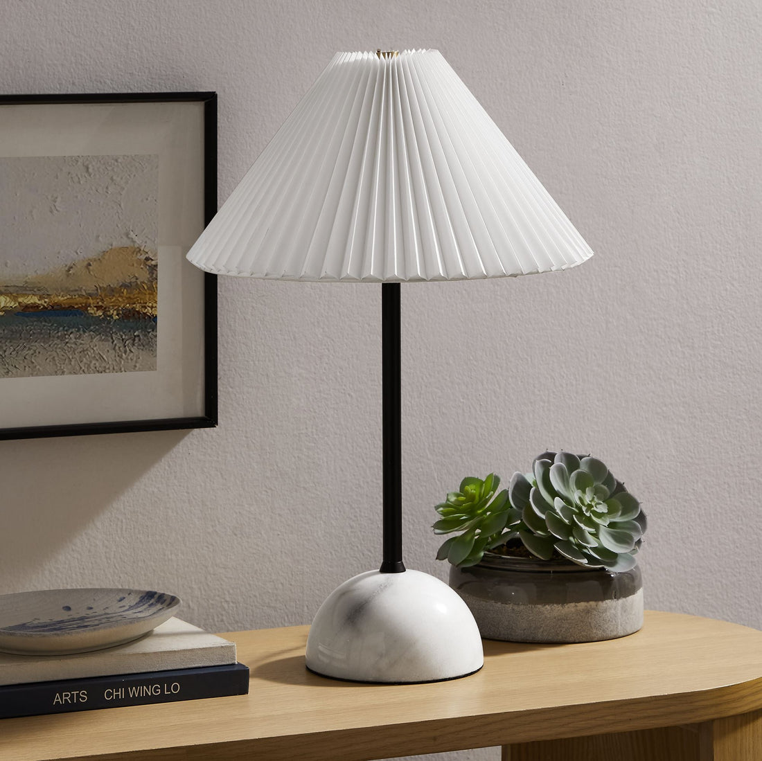 Illusion Marble Dome Table Lamp by Modway