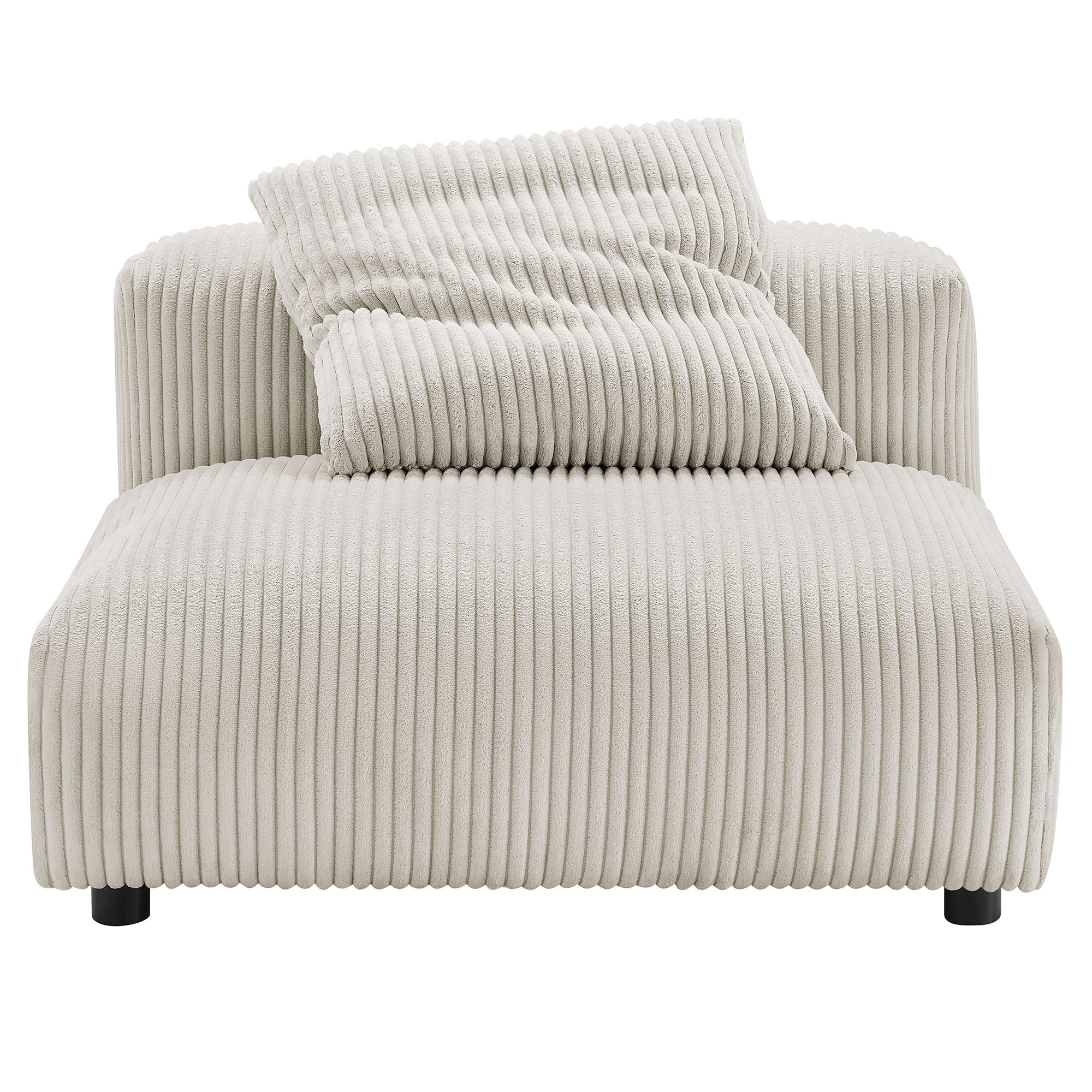 Solace 4-Piece Modular Corduroy Upholstered Sectional Sofa by Modway