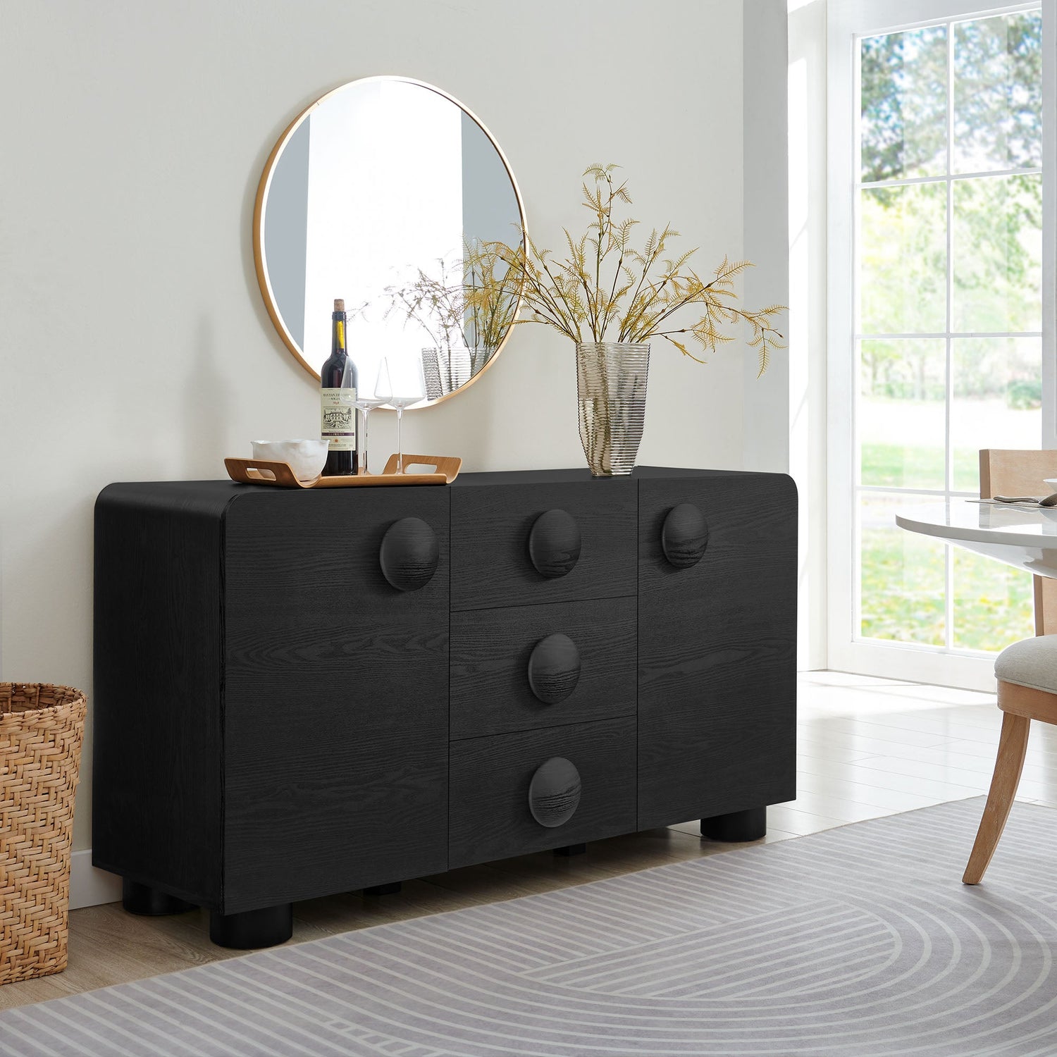 Sonnet  57"  Sideboard Storage Cabinet