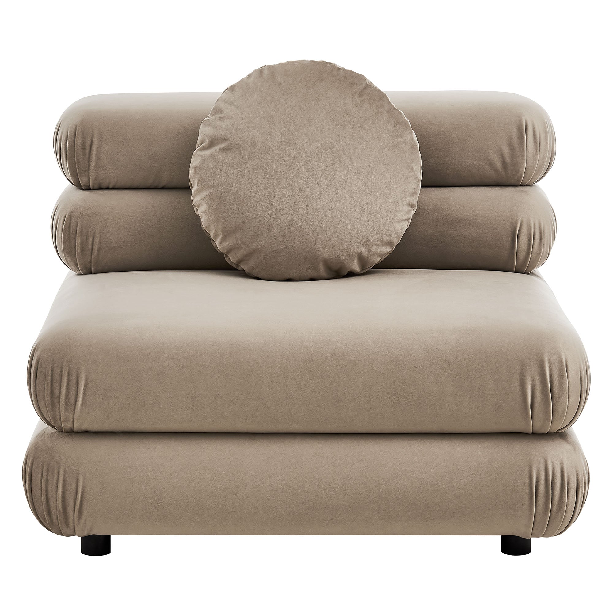 Jubilee 4-Piece Modular Performance Velvet Sectional Sofa by Modway