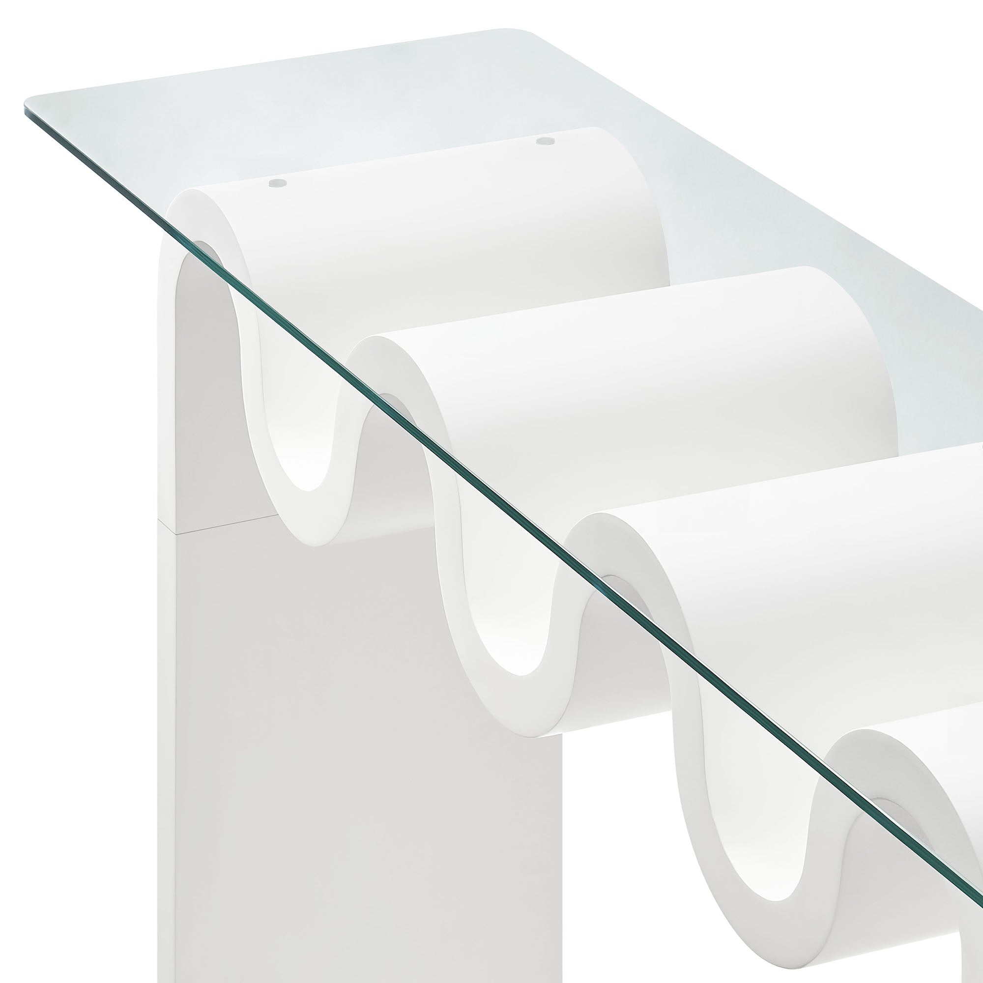 Ondine Glass Top 50" Console Table by Modway