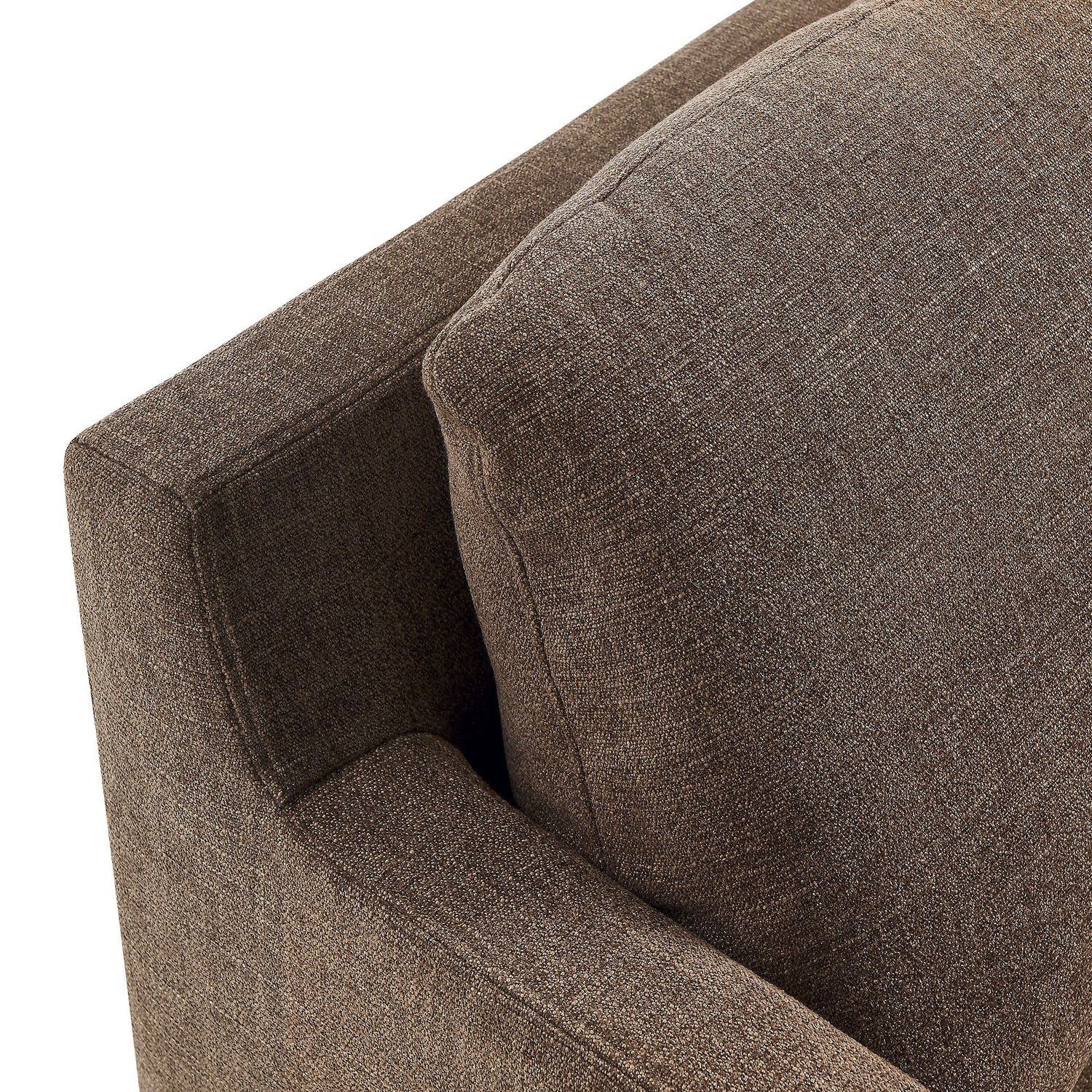 Serene  Linen Slipcovered  Swivel Armchair