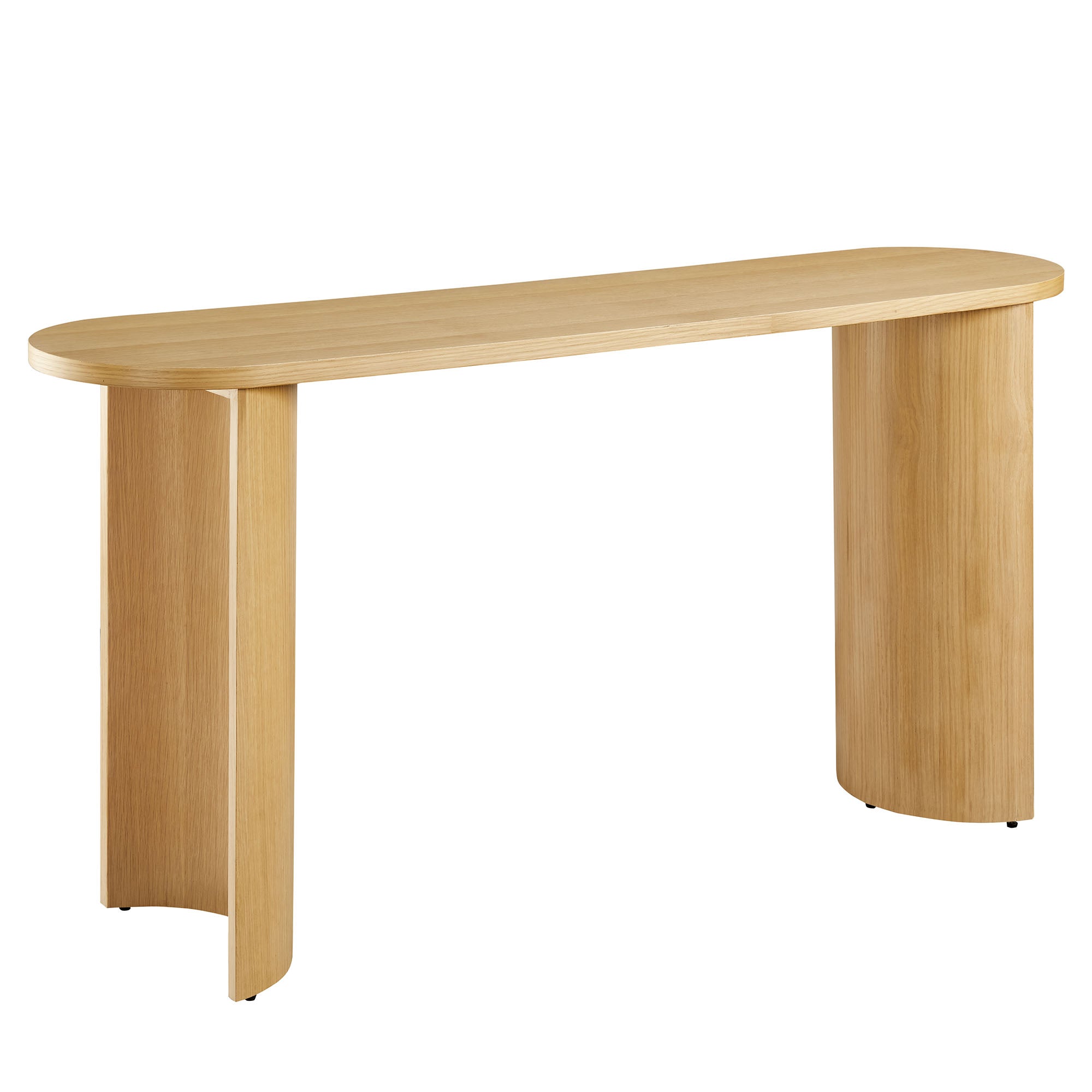 Aspect Oval Wood Entryway Console Table by Modway