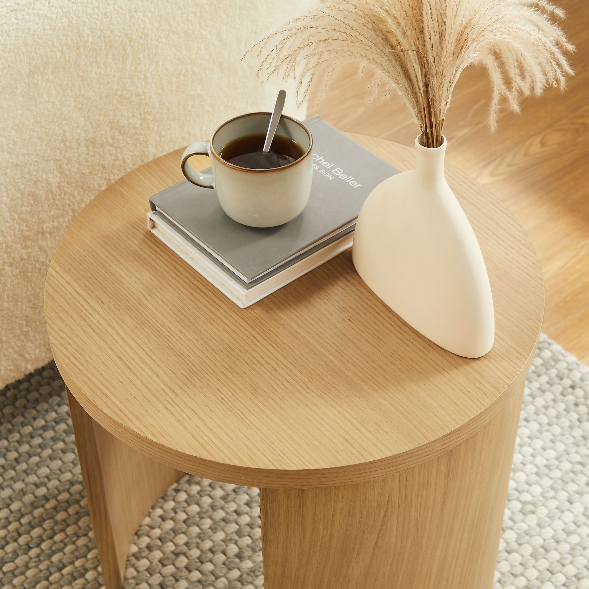 Aspect Round Wood End Table by Modway