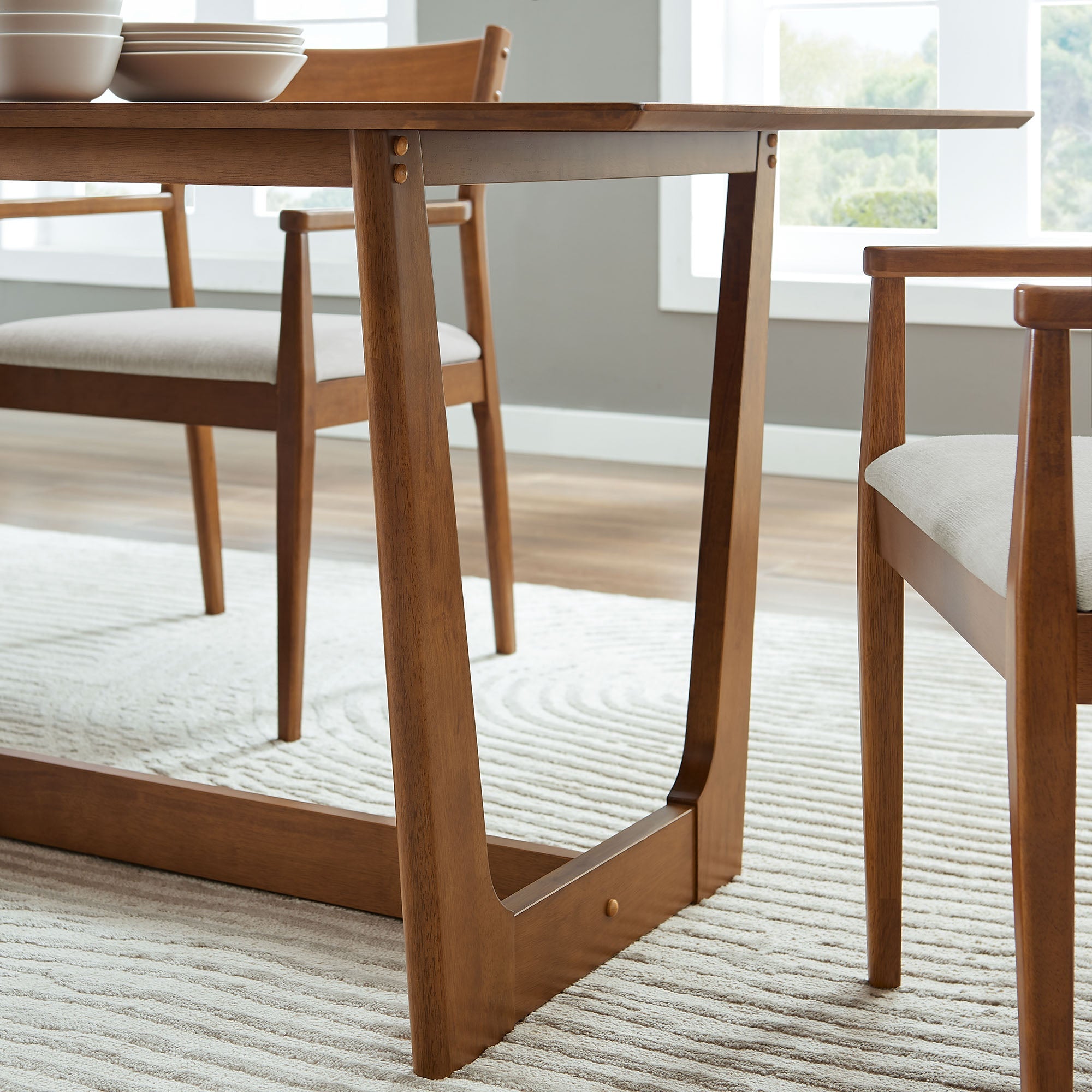 Solara 71" Rectangle Wood Dining Table by Modway