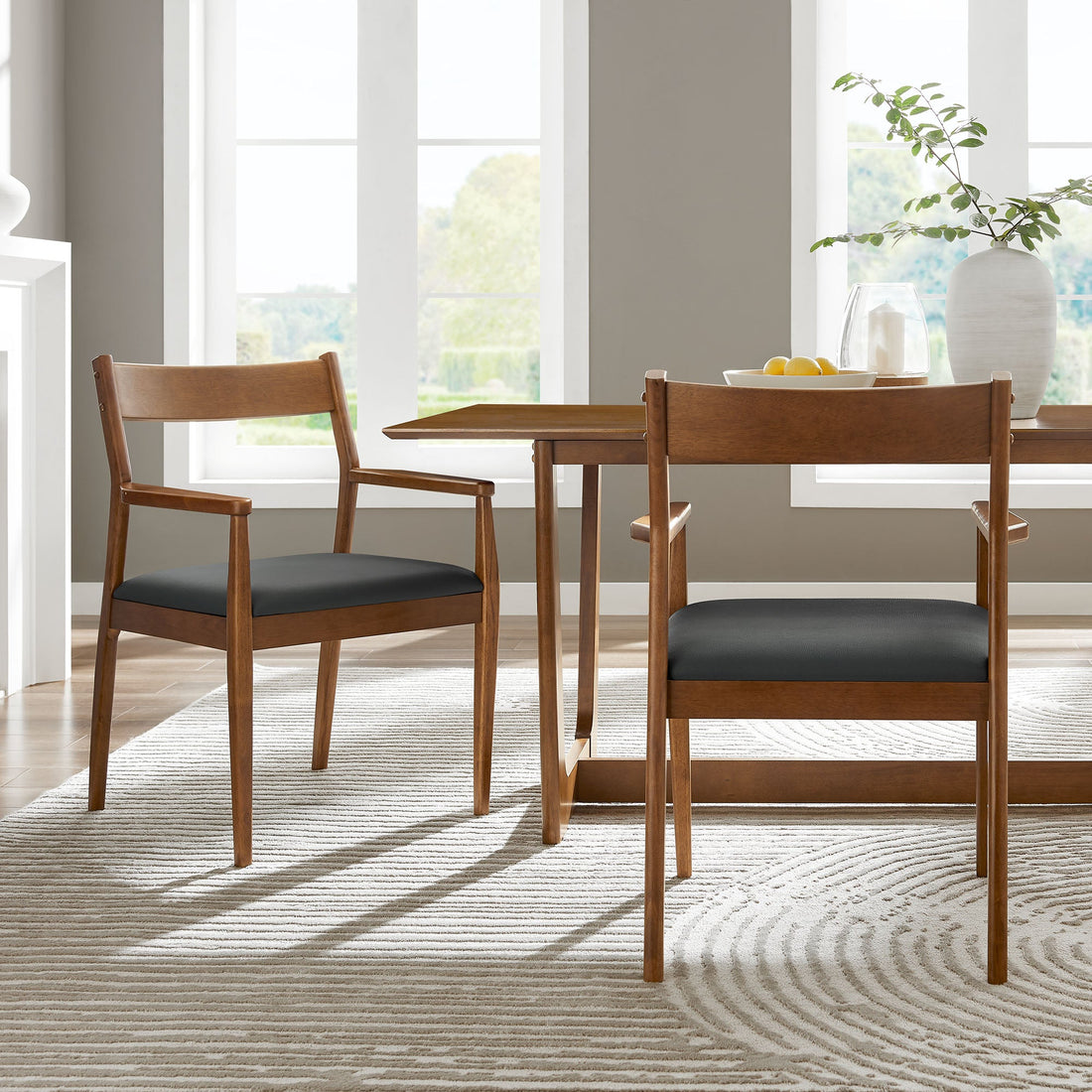 Solara Dining Armchairs Set of 2 by Modway