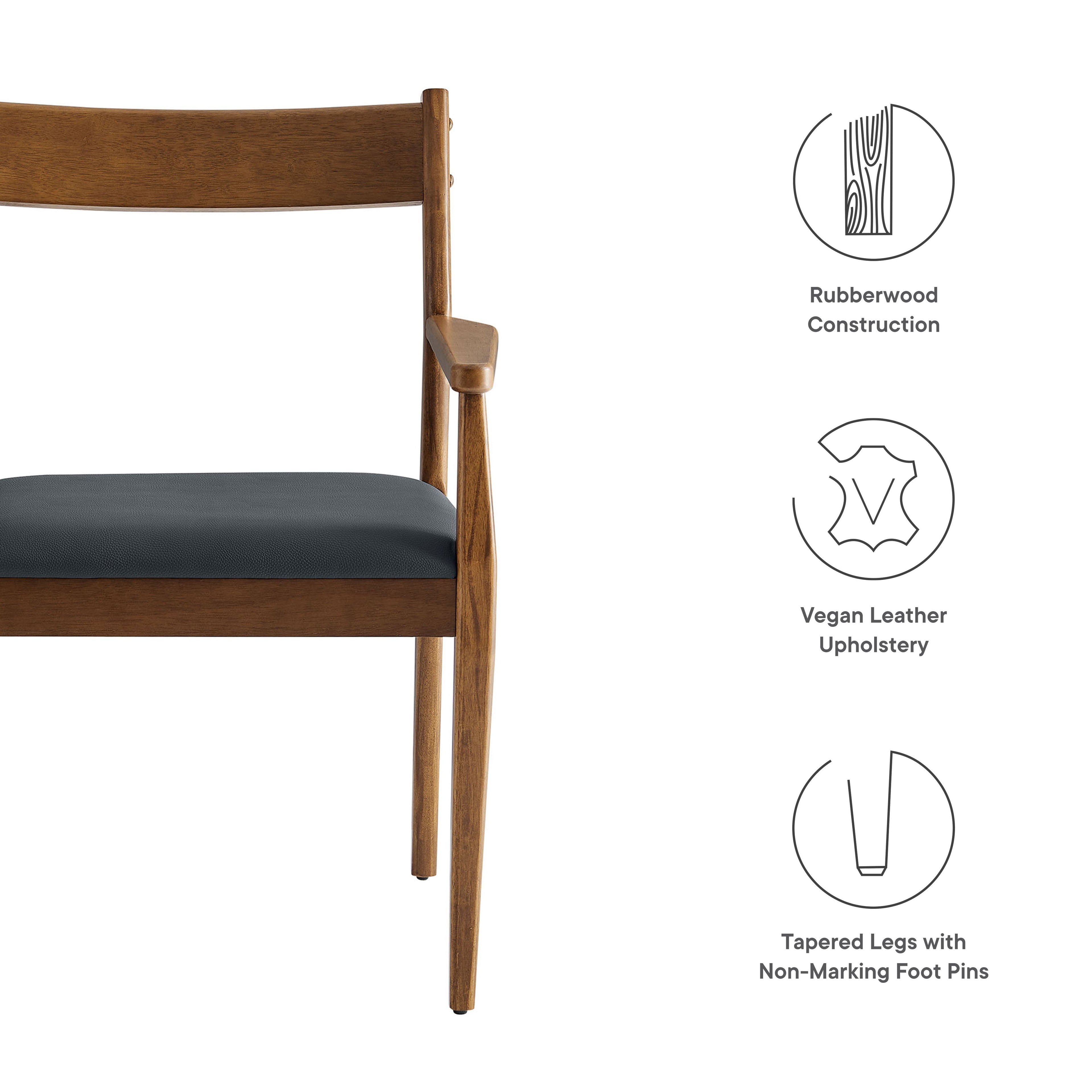 Solara Dining Armchairs Set of 2 by Modway