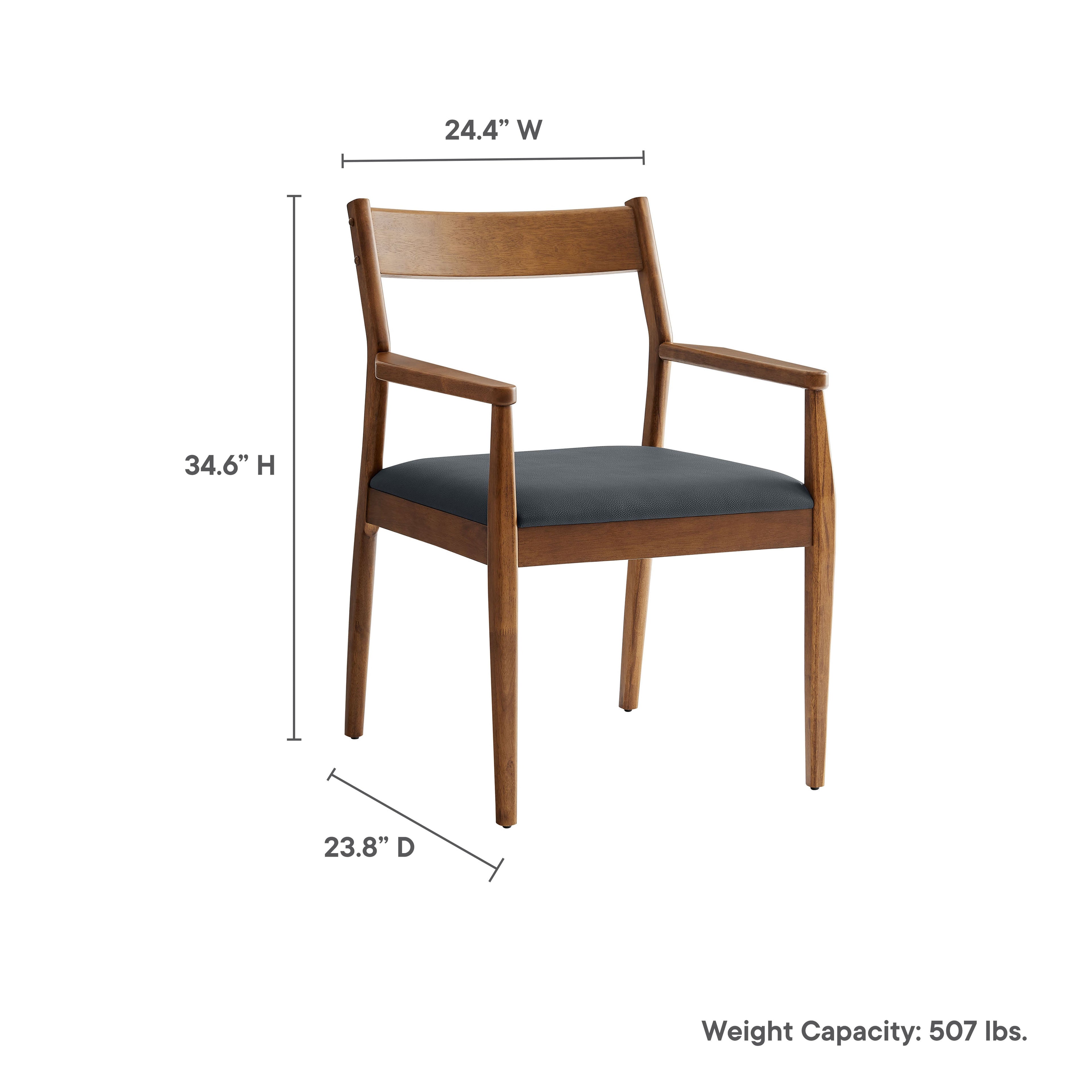Solara 7-Piece Wood Dining Set by Modway