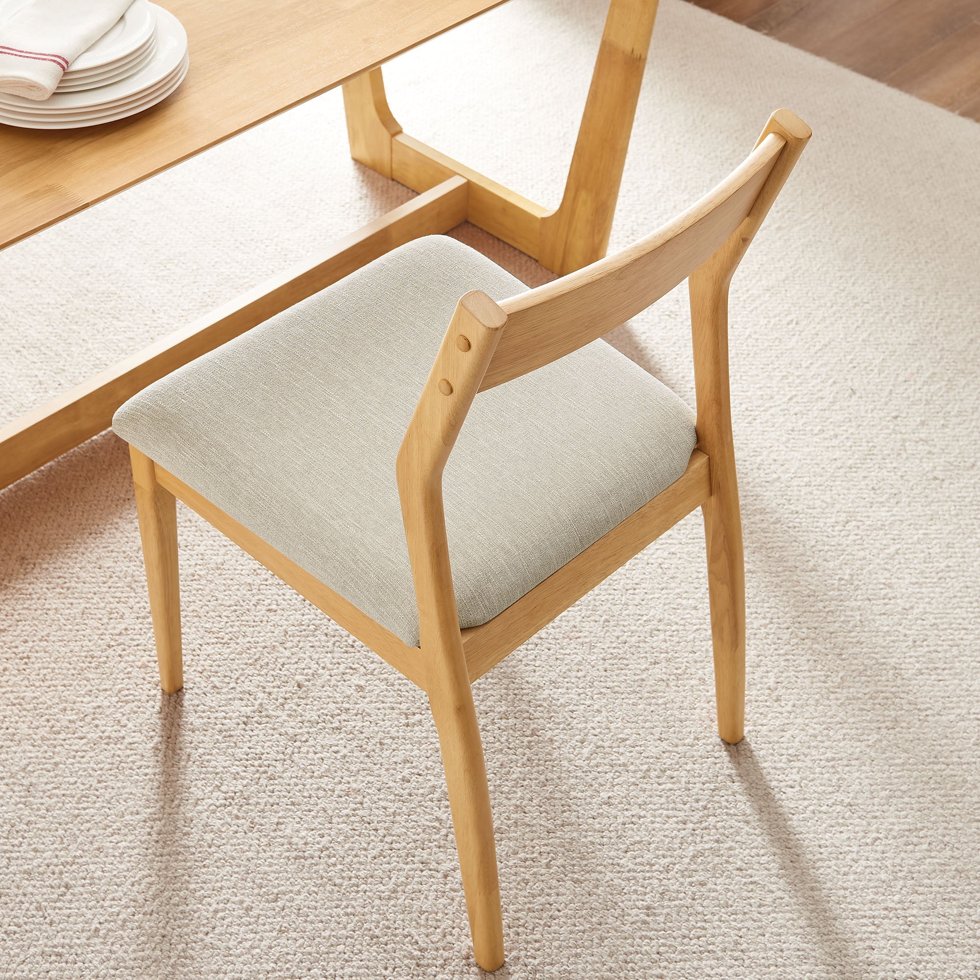 Solara Dining Side Chairs Set of 2 by Modway