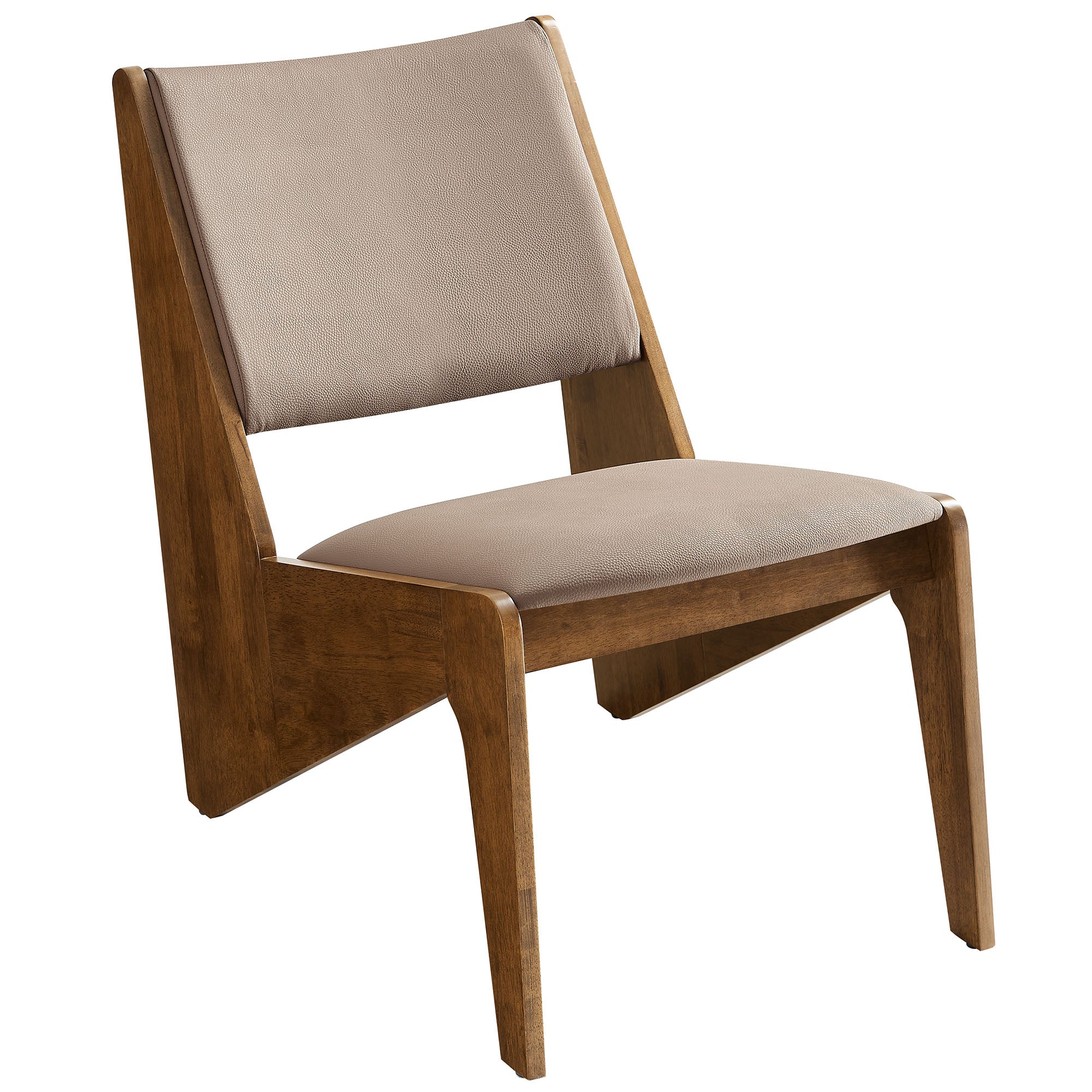 Rylina Vegan Leather Accent Chairs Set of 2 by Modway