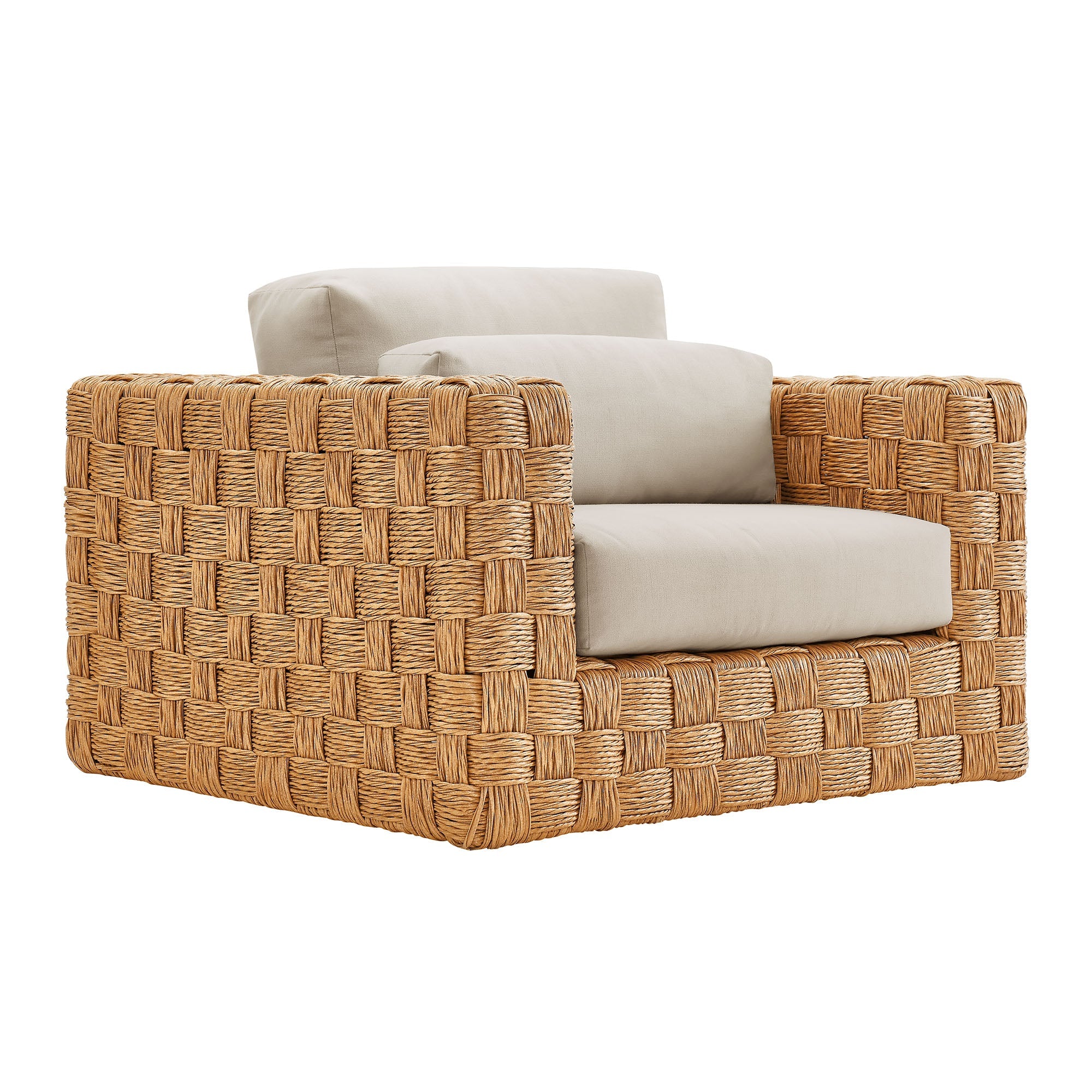 Thames 4-Piece Outdoor Patio Wicker Rattan Furniture Set