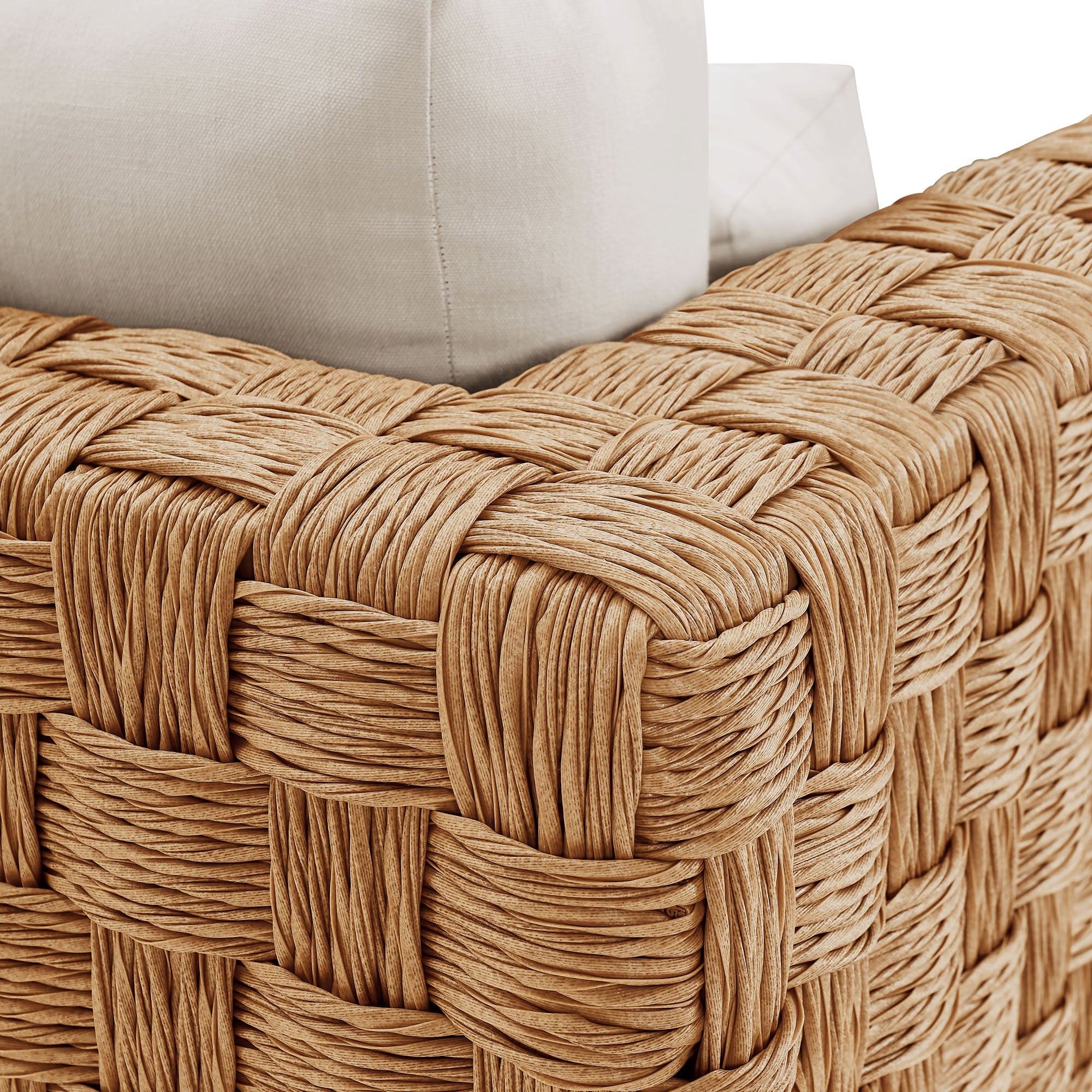 Thames Outdoor Patio Wicker Rattan Armchair