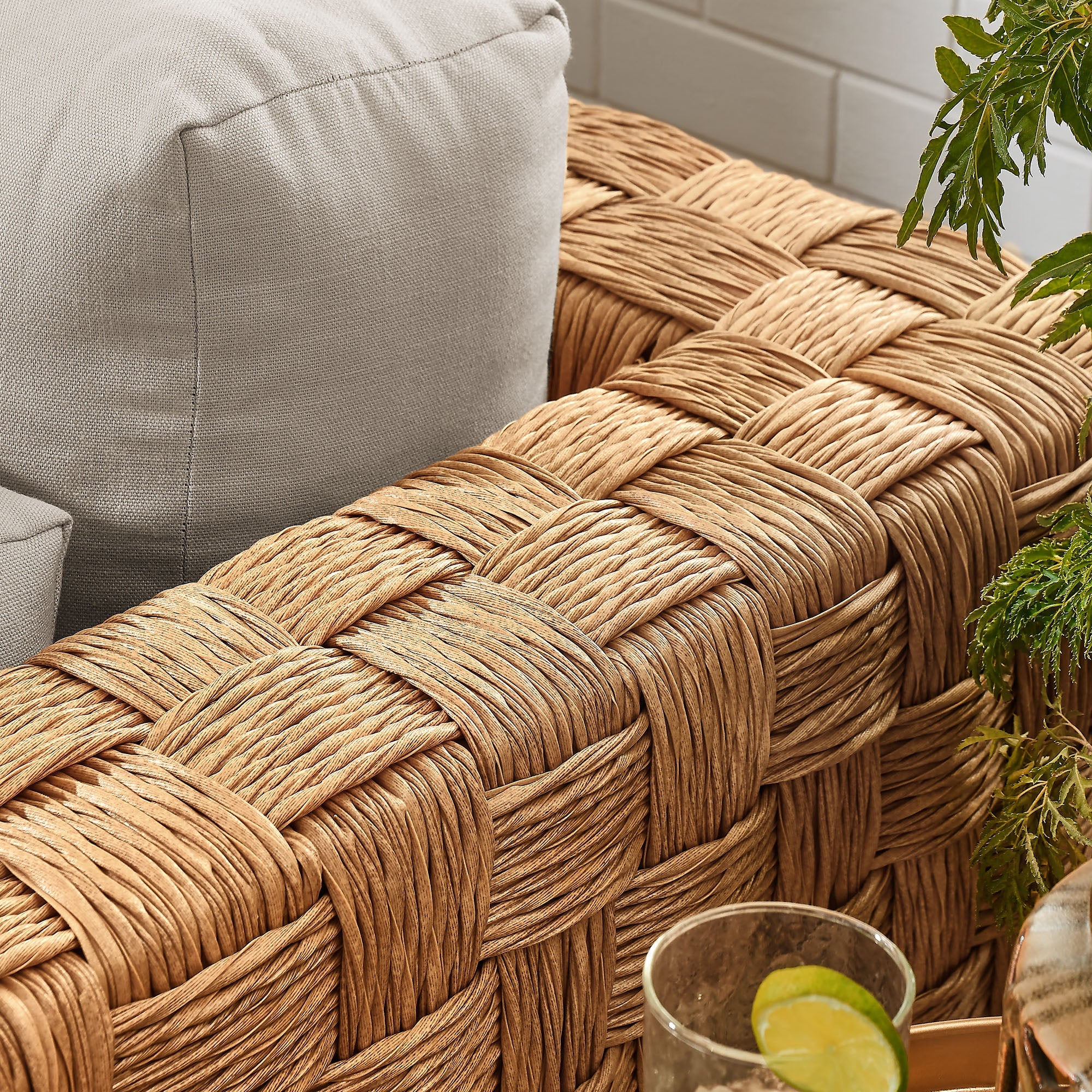 Thames Outdoor Patio Wicker Rattan Armchair
