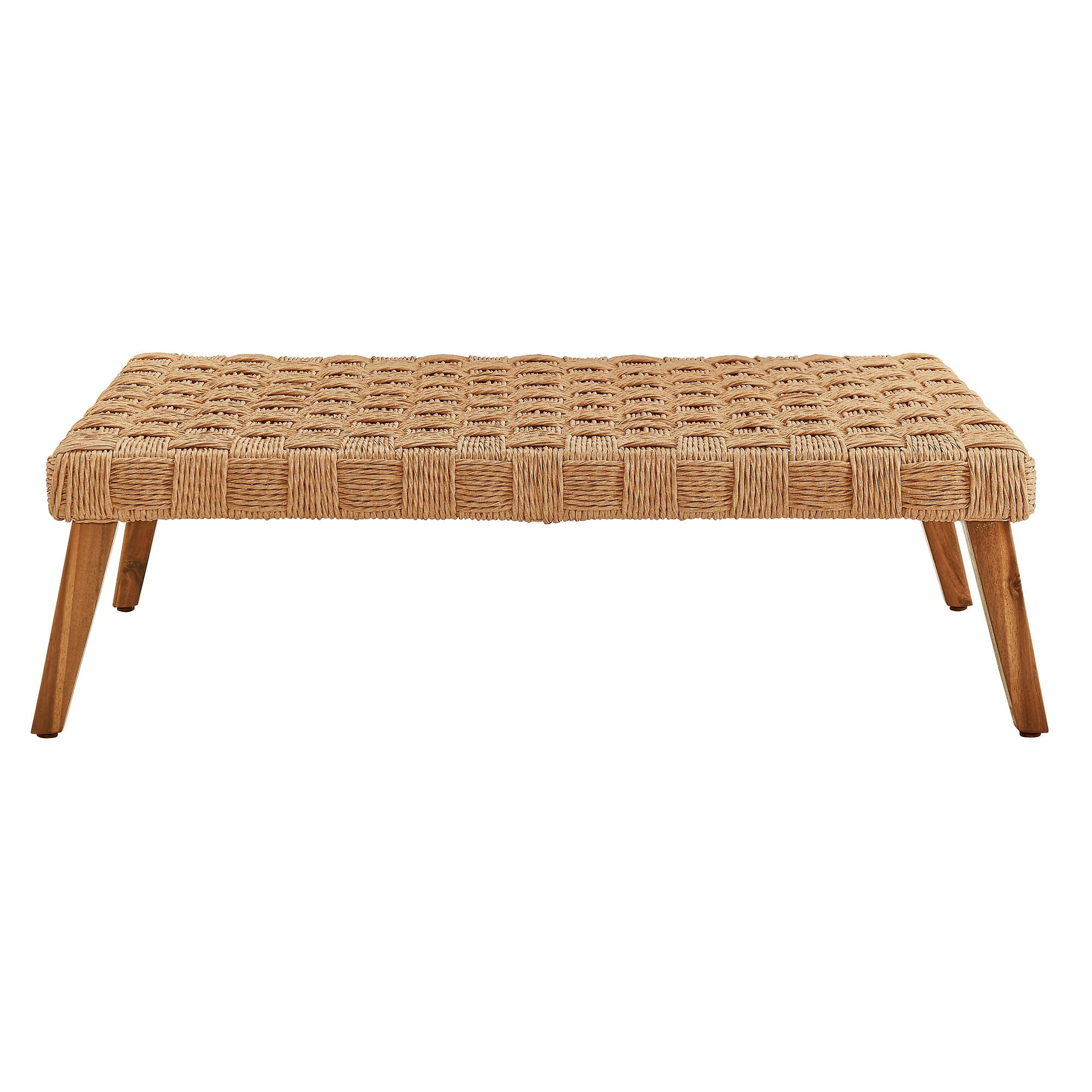Thames Outdoor Patio Wicker Rattan Coffee Table