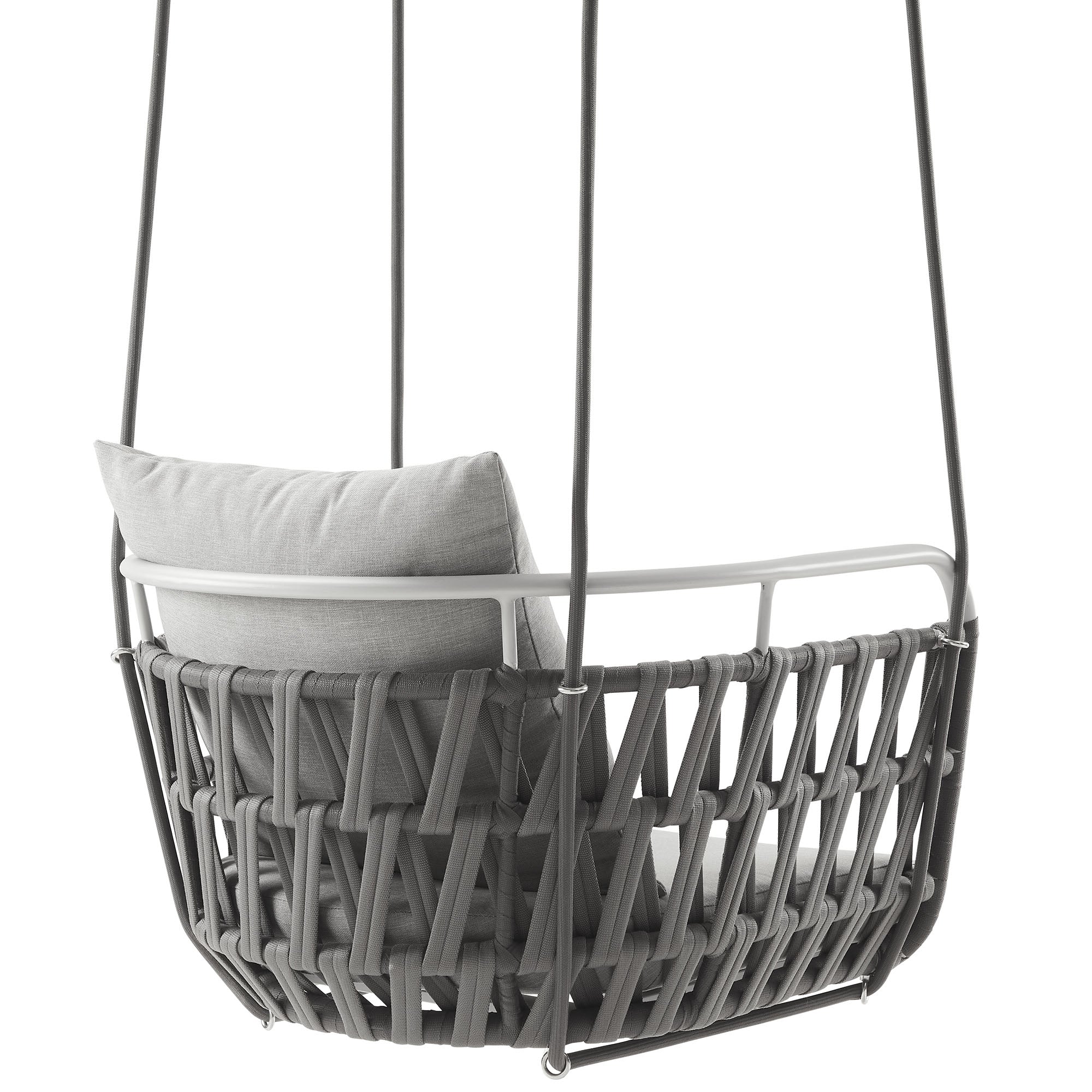 Kaliah Outdoor Patio Aluminum Swing Chair by Modway